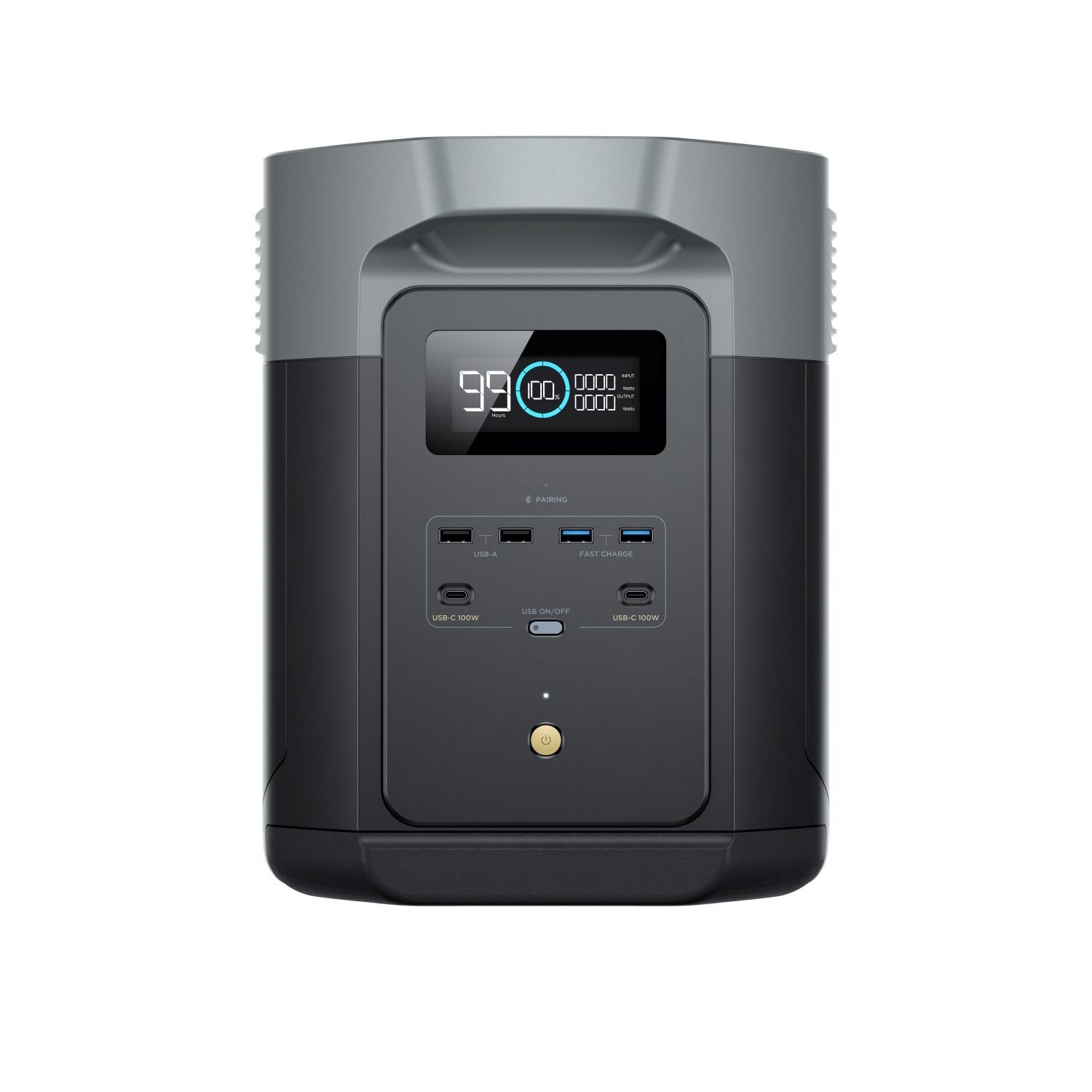 Ecoflow EcoFlow Delta 2 Max Powerstation 0% MwSt. Powerstation, Erweiterbare Kapazität von 2 kWh–6 kWh