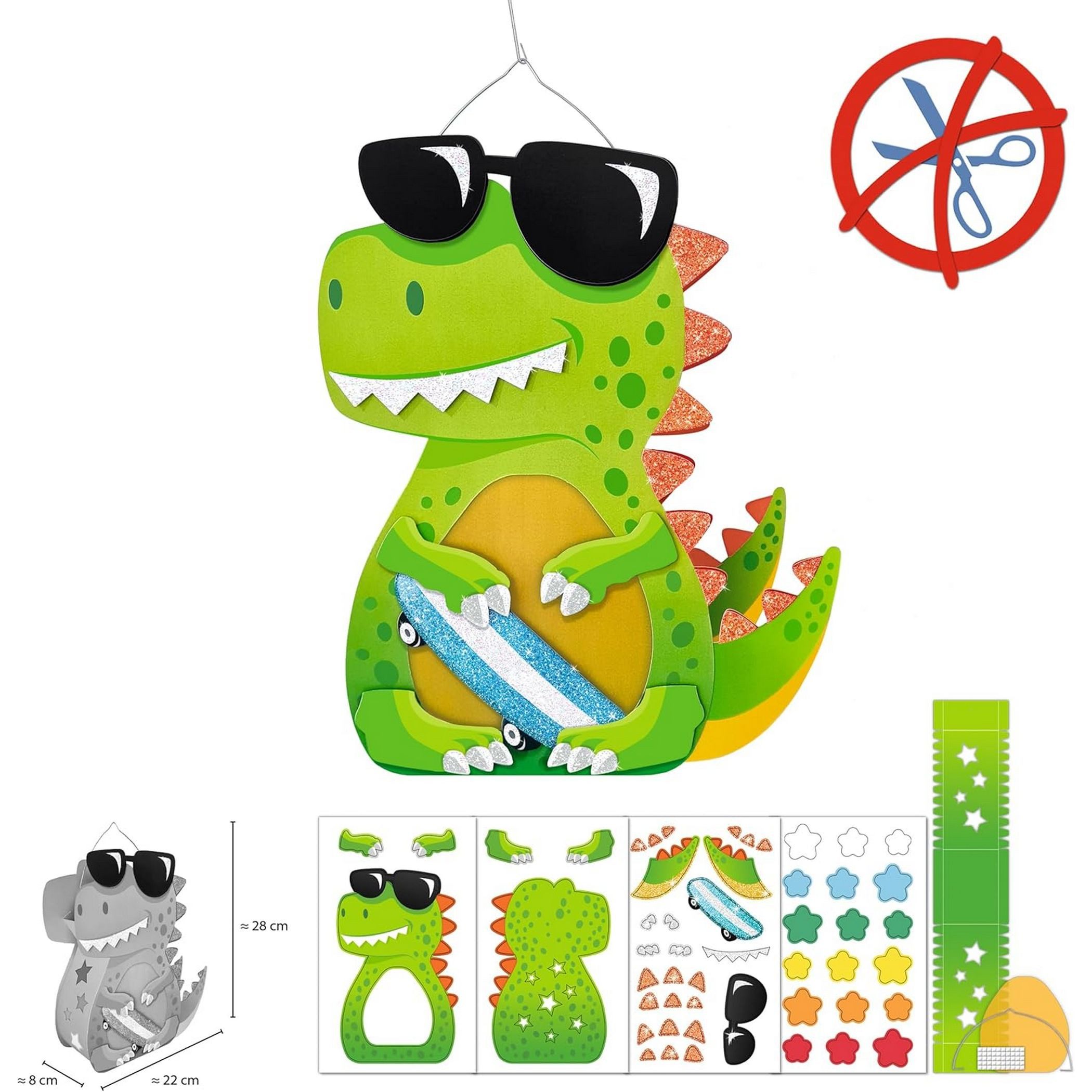 Ursus - Ludwig Bähr Umzugslaterne URSUS Laternen Bastelset DINO günstig online kaufen