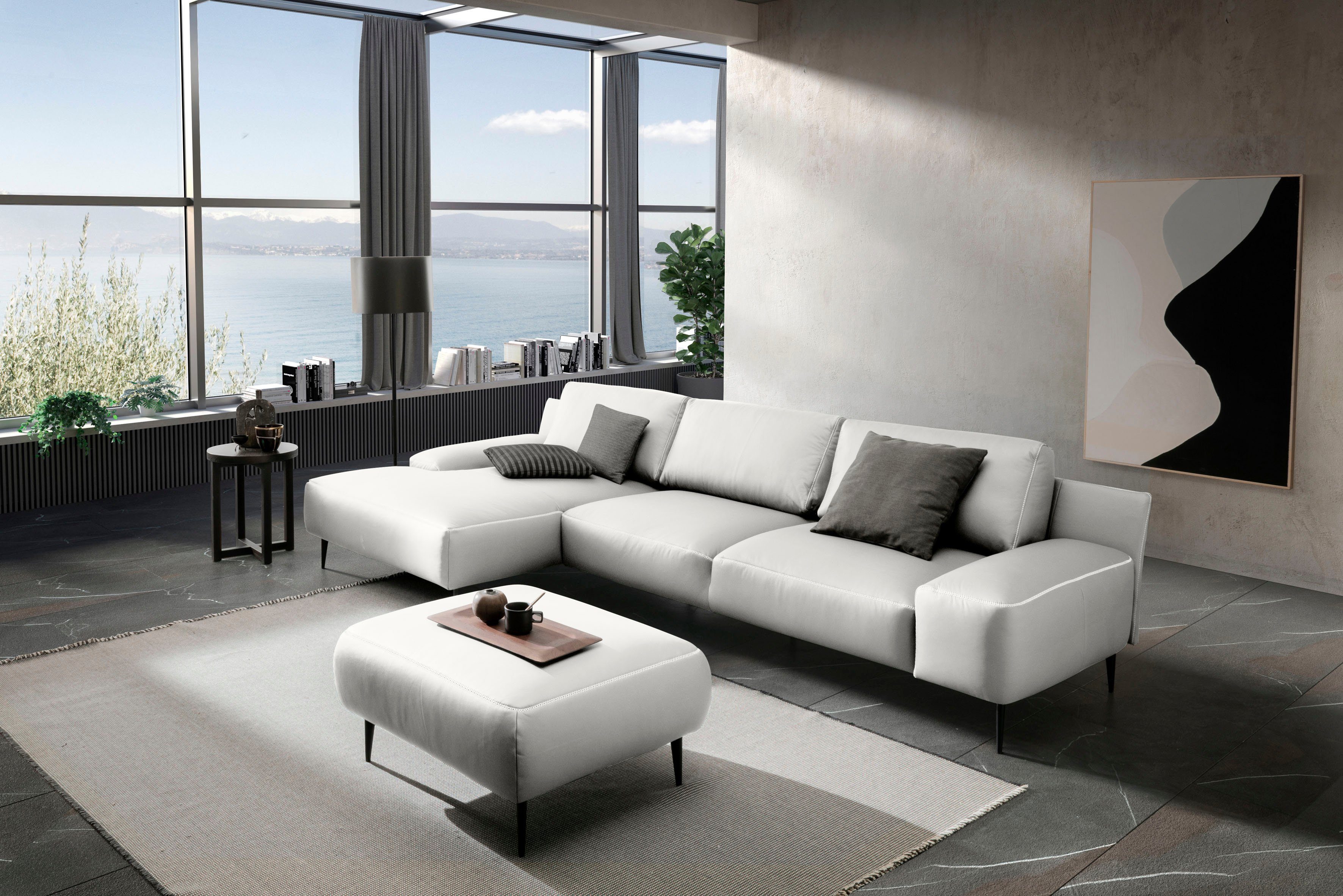designwerk Ecksofa Forma L-Form, zeitloses Designsofa günstig online kaufen