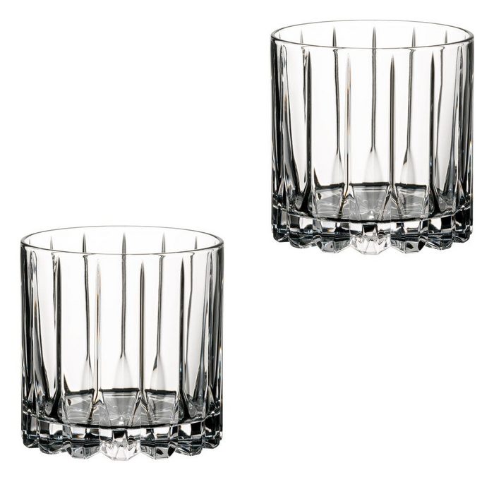 RIEDEL Glas Gläser-Set Drink Specific Glassware Rocks 2er Set 283ml Kristallglas ZN11039