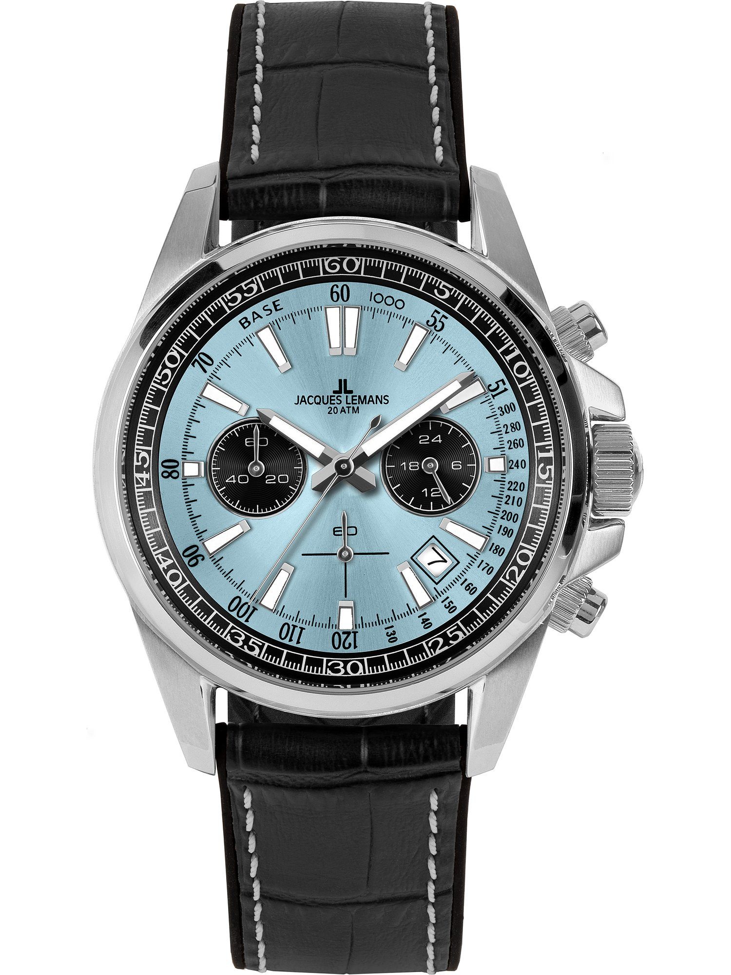 Jacques Lemans Chronograph Jacques Lemans Herren-Uhren Analog Quarz, Sportu günstig online kaufen