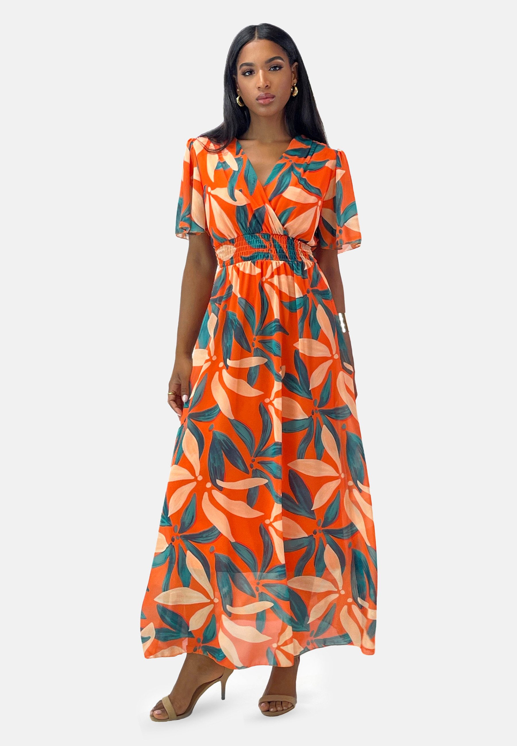 Elara Midikleid Elara Damen Maxikleid (1-tlg) günstig online kaufen