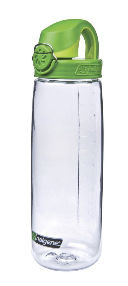 Nalgene Trinkflasche Nalgene Trinkflasche 'OTF' 0,65 L transparent/grün