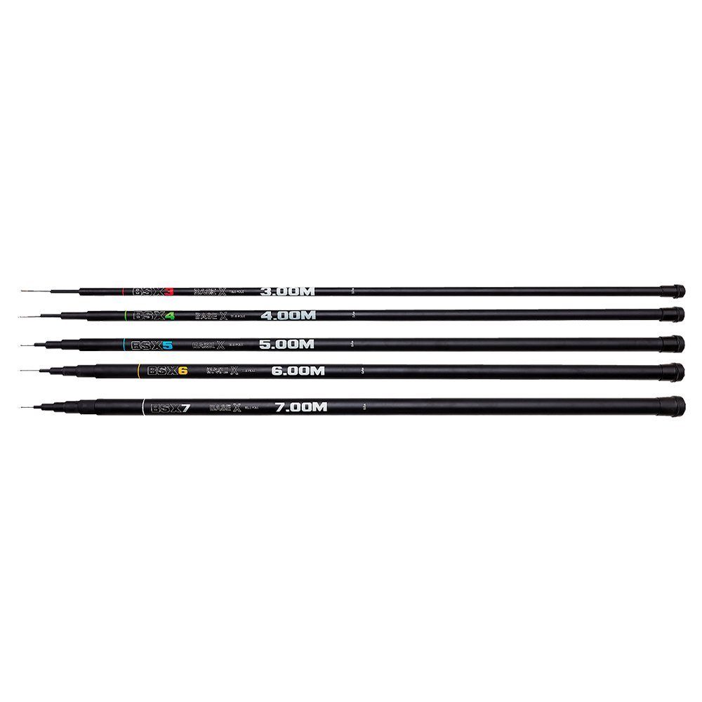 DAM Fishing Stipprute Base-X BSX Tele Pole Stippruten Angelruten Teleskop Stippangel, Schlanke und leichte Glasfaserblanks