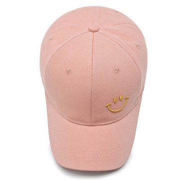 FIDDY Baseball Cap Baseballkappe mit lächelndem Gesicht für Männer und Frauen, (1-St) verstellbare Unisex-Baseballkappe, Reise-Outdoor-Sport-Sonnenhut