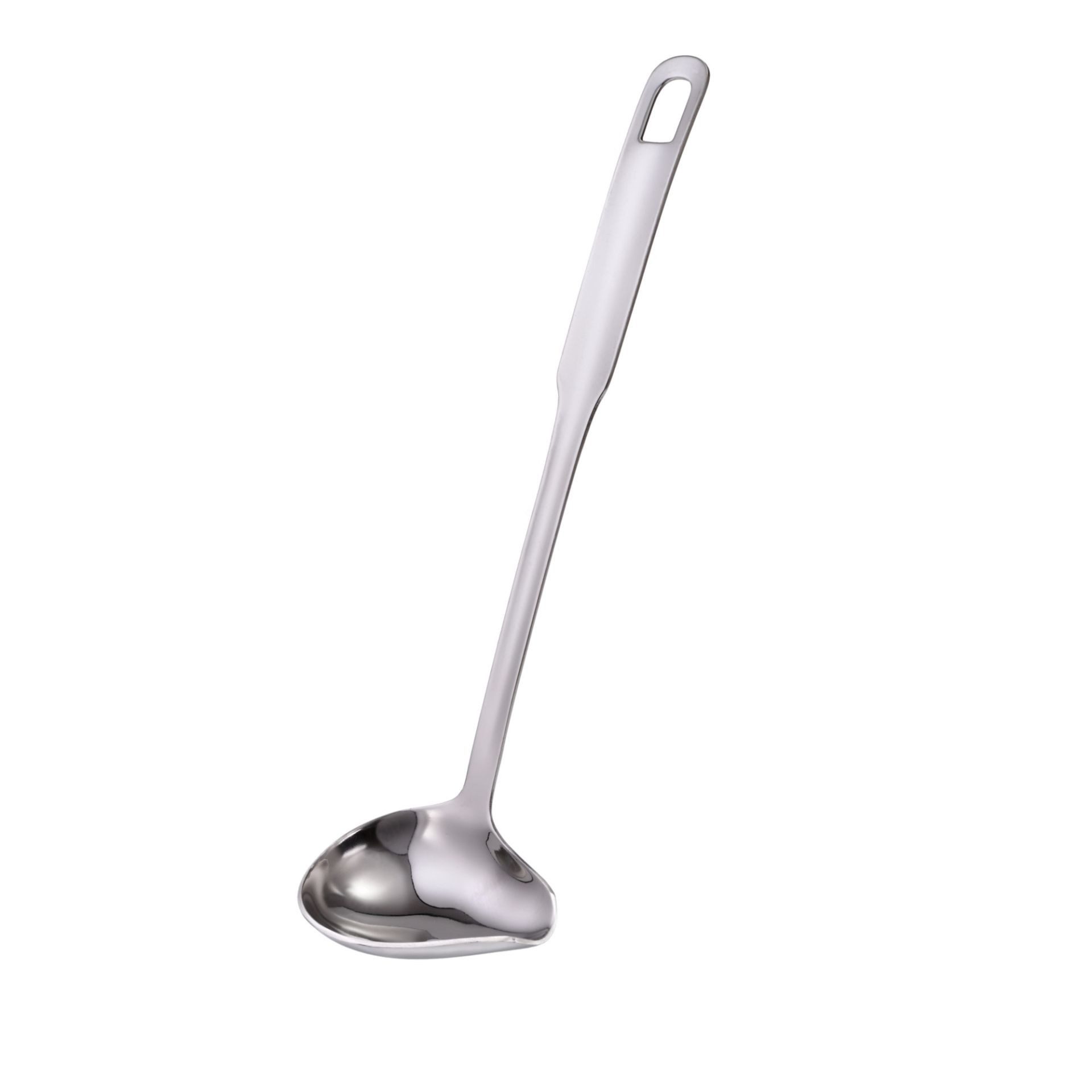 GRÄWE Soßenlöffel, Edelstahl Soßenlöffel mit Aufhängeöse, Serie CLASSIC