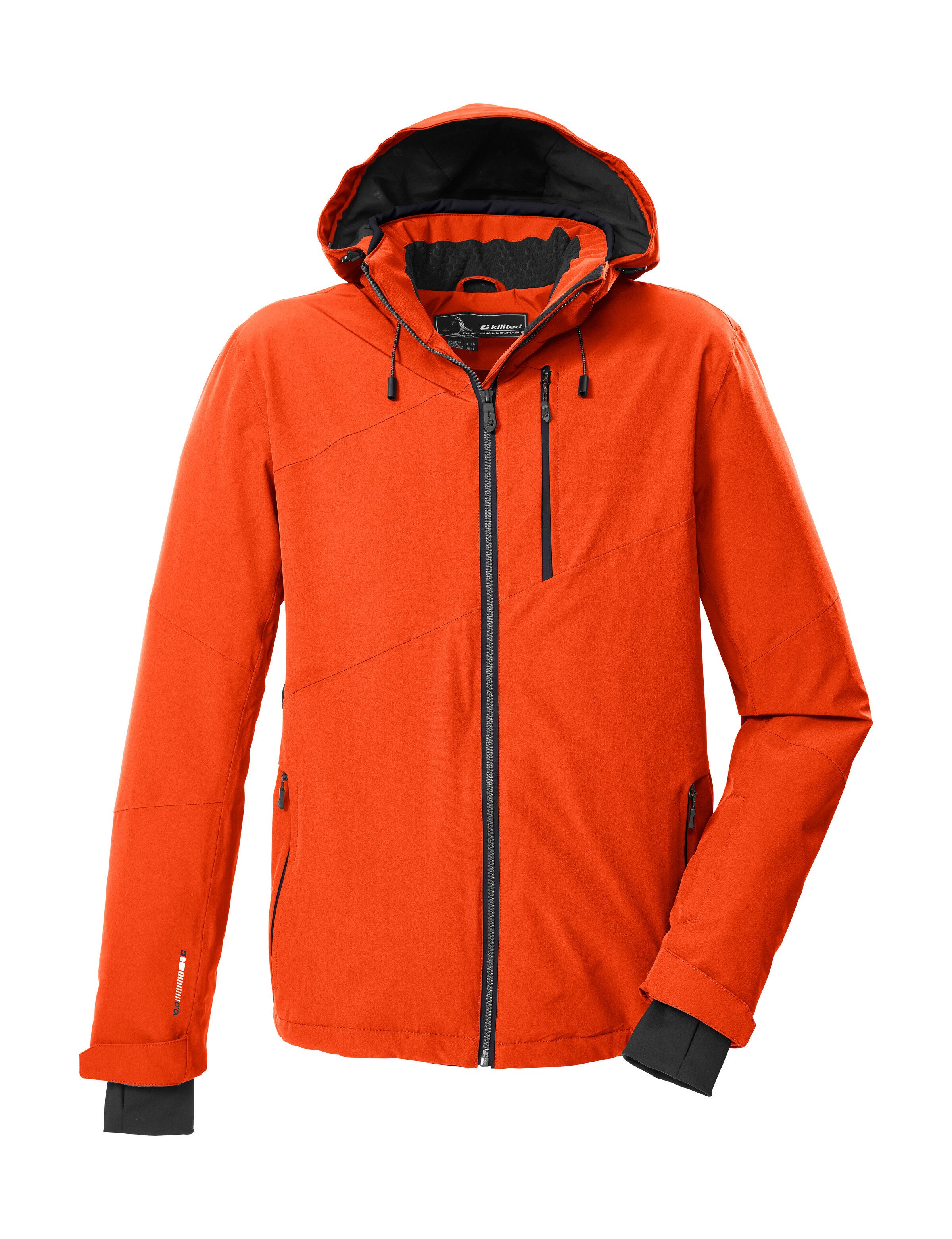Killtec Skijacke KSW 24 MN SKI JCKT Atmungsaktive, wasser- u. winddichte Funktionsjacke, abnehmbare Kapuze