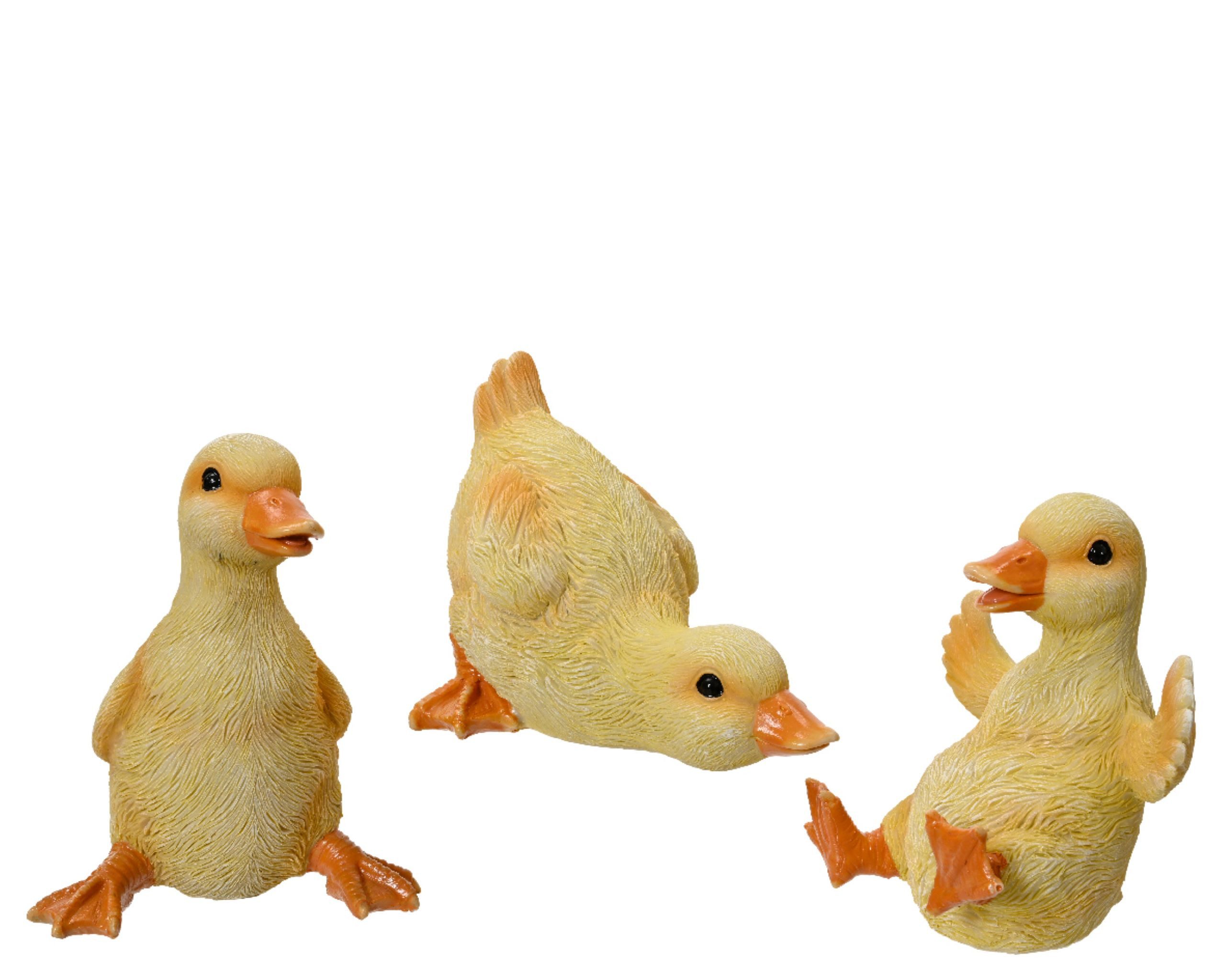 Decoris season decorations Dekofigur, Dekofigur Entenküken 13,5cm Keramik 1 Stück sortiert