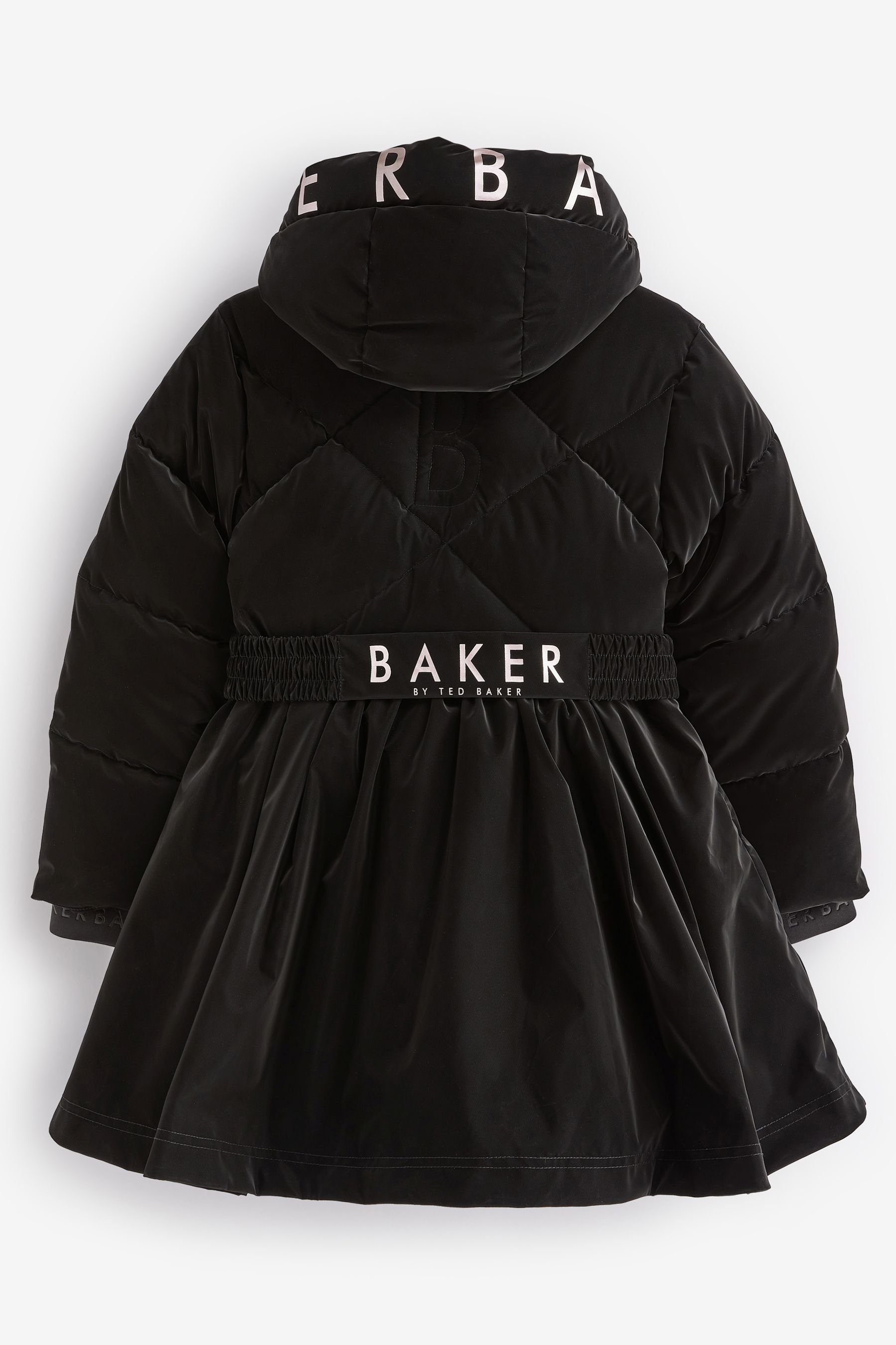 Baker by Ted Baker Steppmantel aus by Samt Rockmantel Ted (1-tlg) Baker Baker