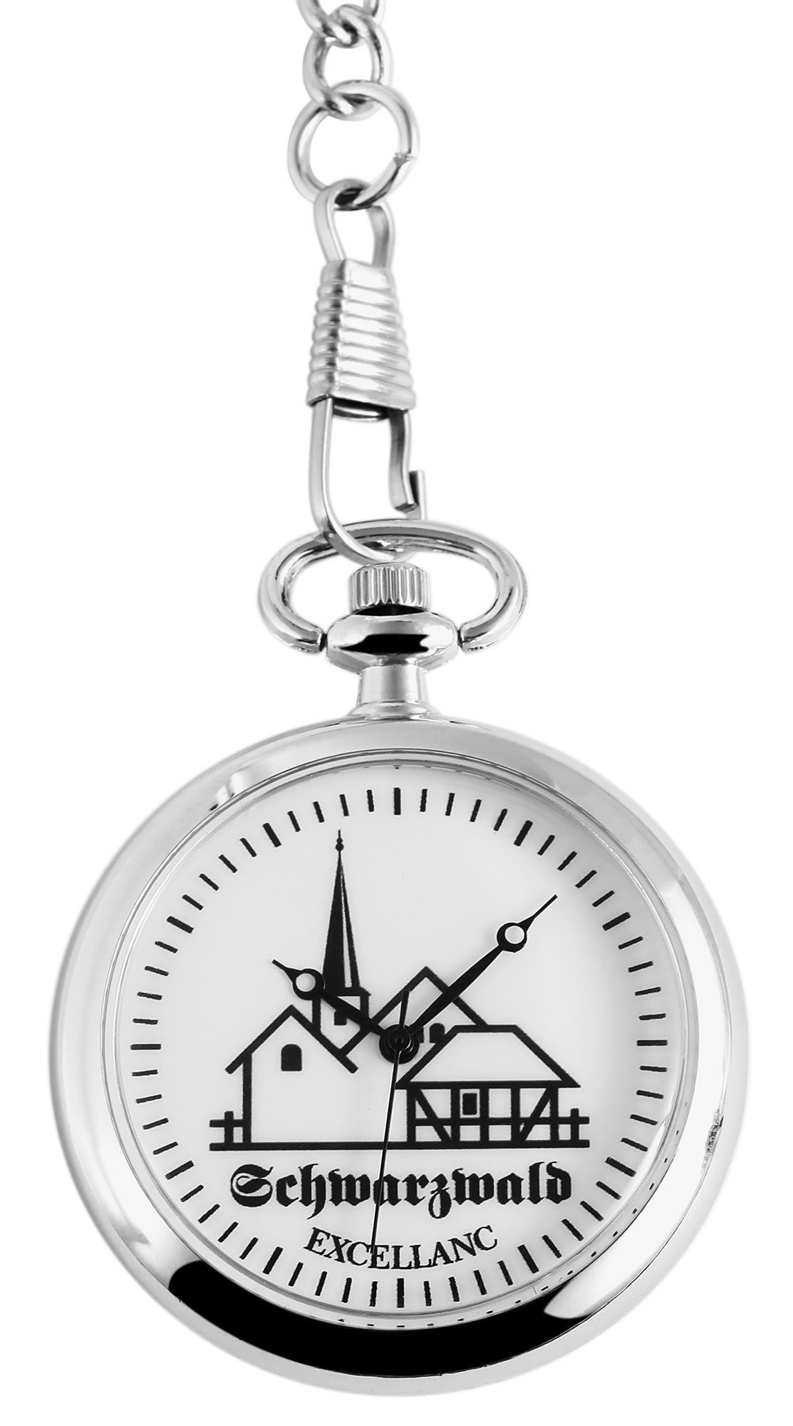 EXCELLANC Quarzuhr als Taschenuhr mit Deutschlandadler, Herrenuhr Metall