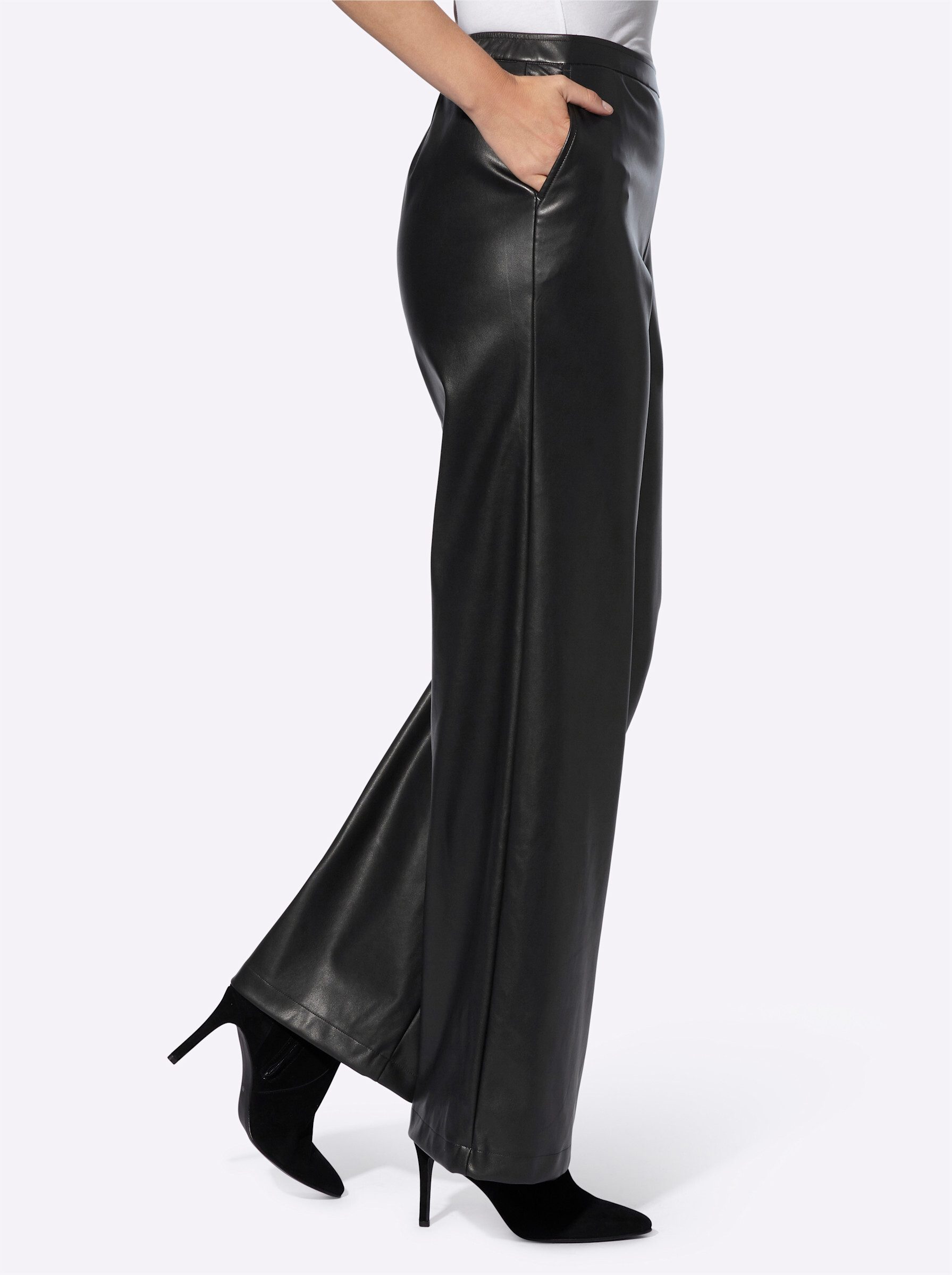 heine Jerseyhose Lederimitathose . günstig online kaufen