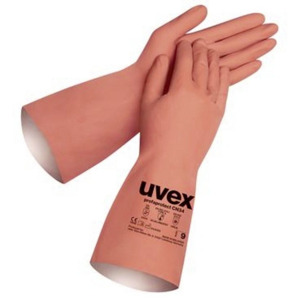 Uvex Arbeitshandschuhe uvex 6072011 60720 Baumwolle Chemiekalienhandschuh 1 Paar