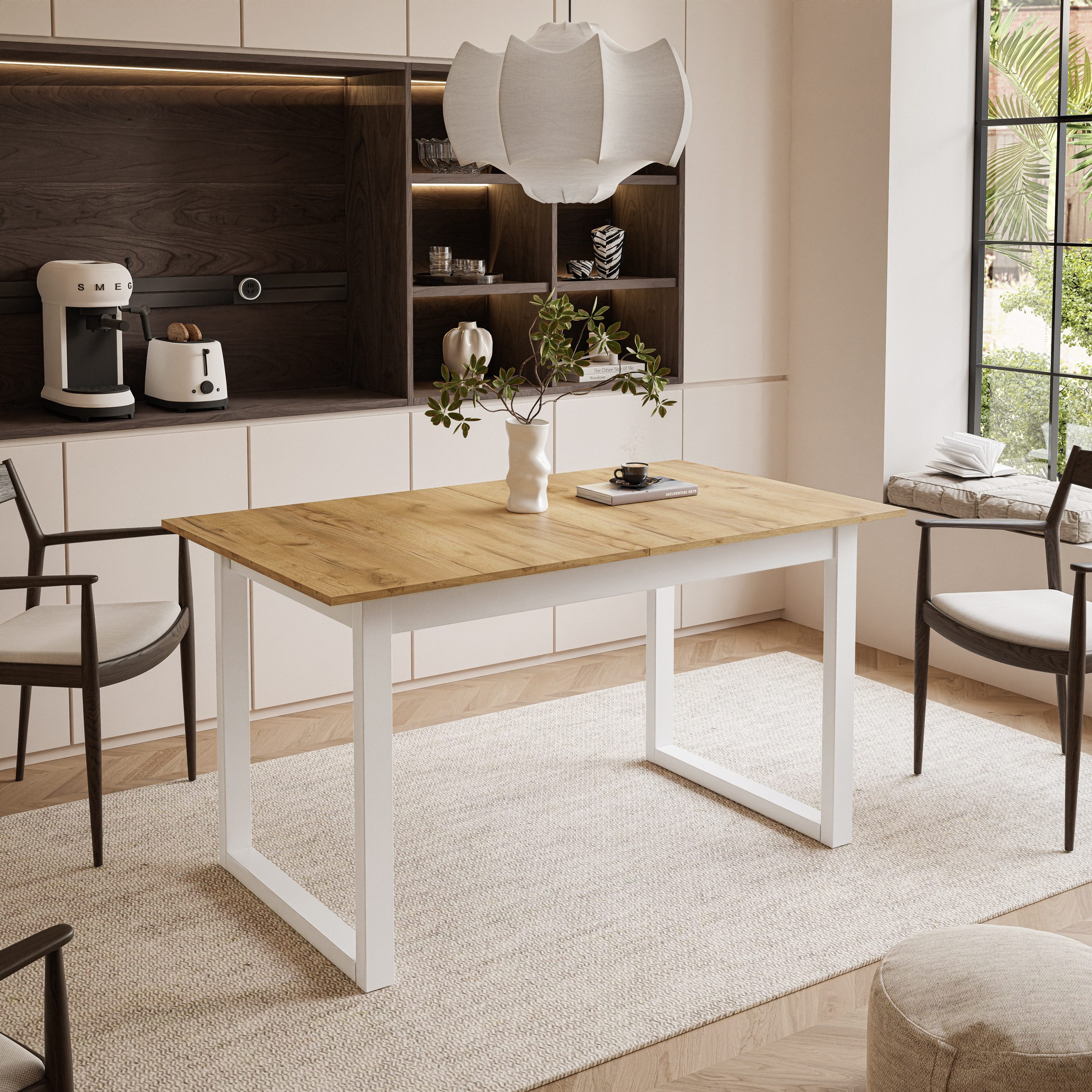 Lookway Esstisch ARTON II ausziehbarer Tisch 140 cm, Breite: 140-195 günstig online kaufen