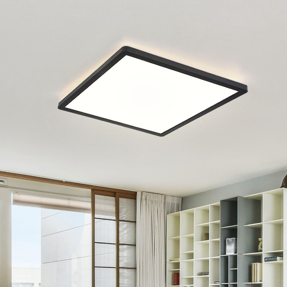 verbaut, LED-Leuchtmittel Badezimmer Lampe Deckenleuchte, IP44 etc-shop fest LED LED Deckenlampe Warmweiß, Deckenleuchte
