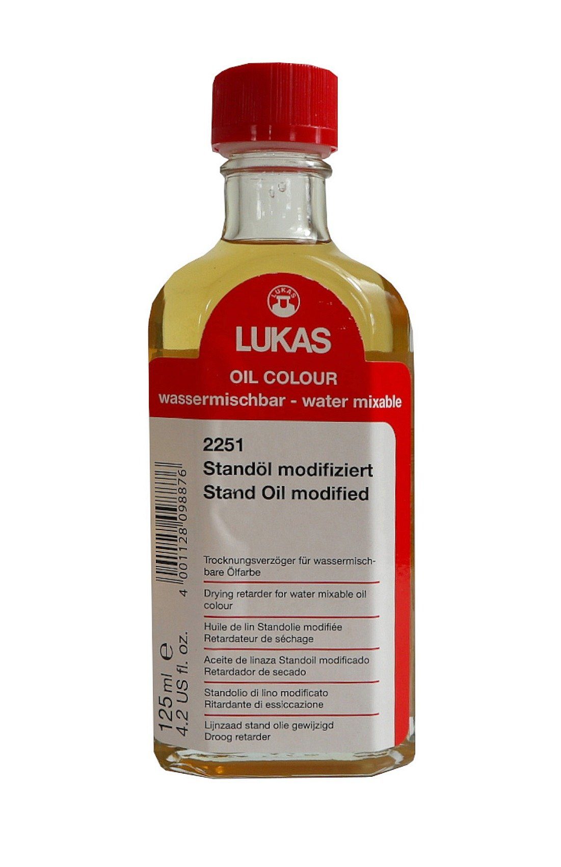 Lukas-Nerchau GmbH Leinölfirnis LUKAS Standöl modifiziert - 125 ml | Firnis