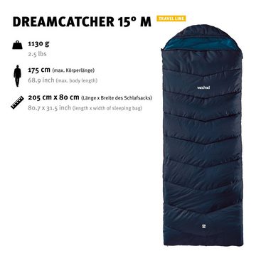 Wechsel Deckenschlafsack Deckenschlafsack Dreamcatcher 15°C, Camping Schlafsack Breit Baumwolle