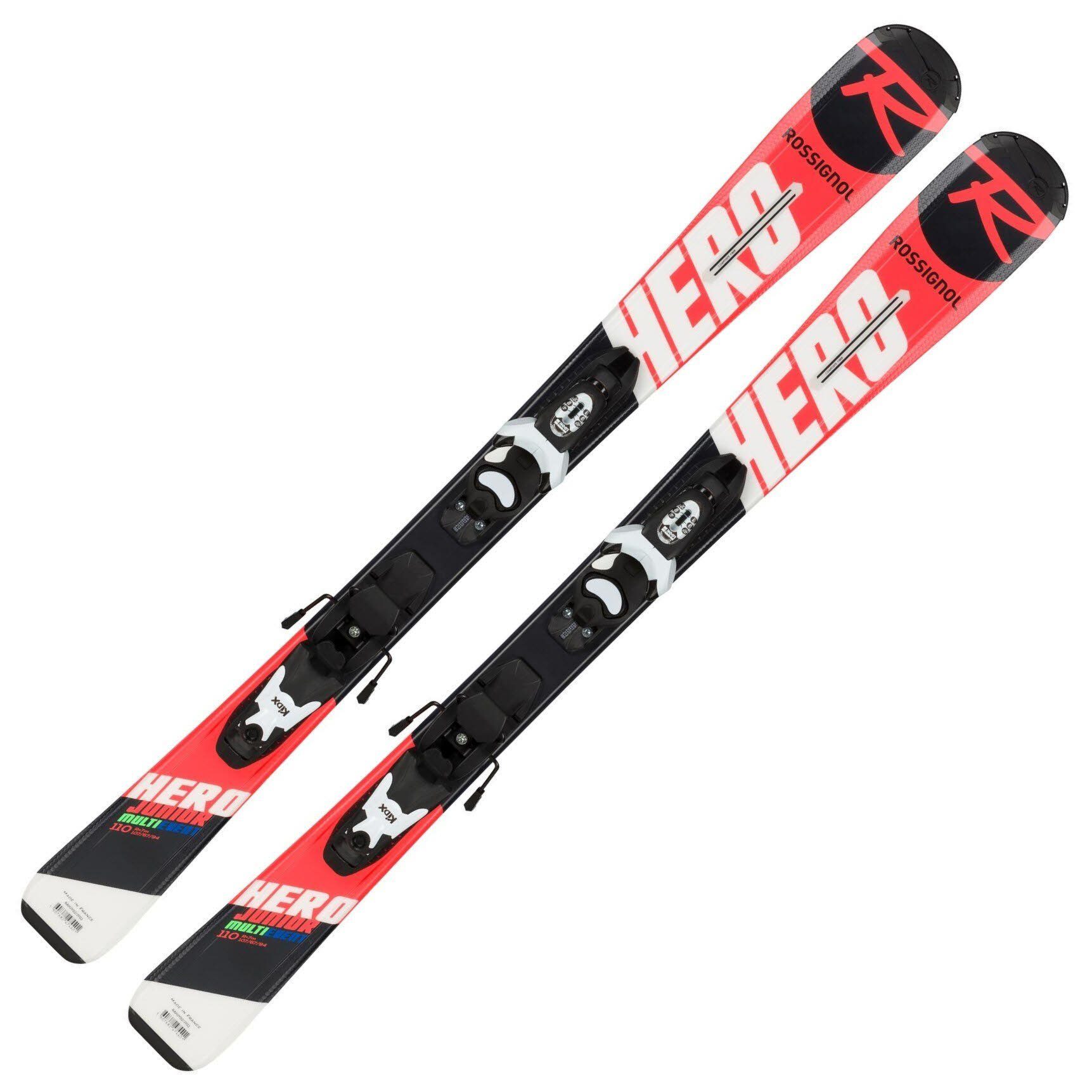 Ausrüstung  Rossignol Ski Rossignol Hero Jr. Kinderski Junior Ski Alpin Carv