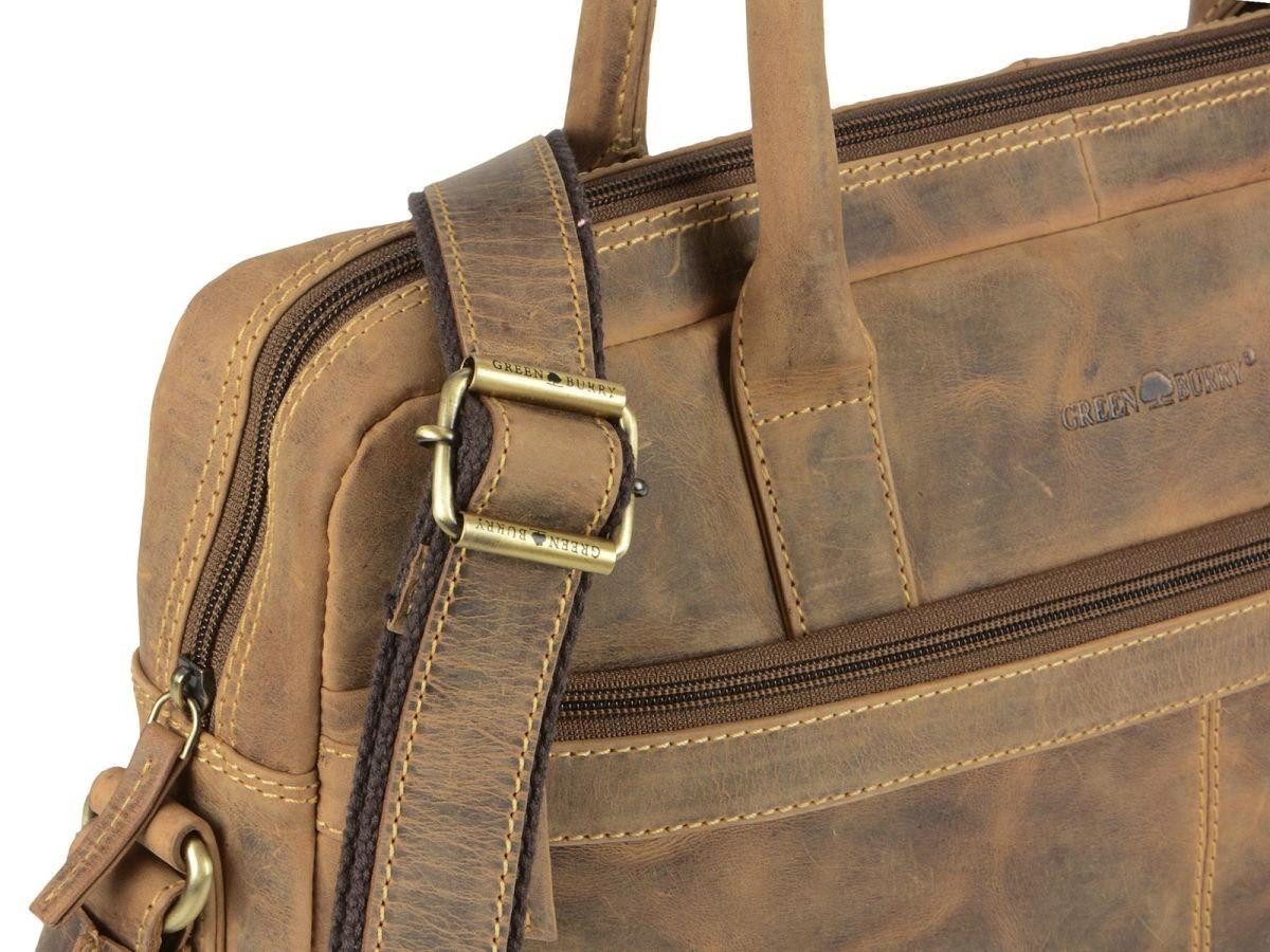 Greenburry Umhängetasche Vintage, used Look, Businesstasche, Aktentasche, Handtasche