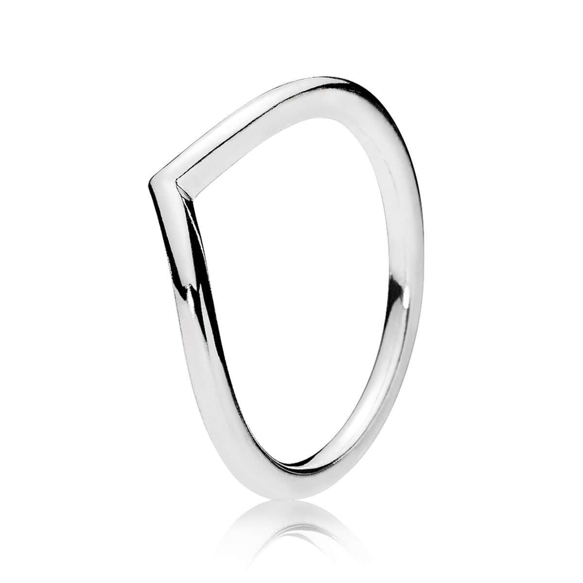 Pandora Silberring 196314, Damenring Glänzender Wunsch