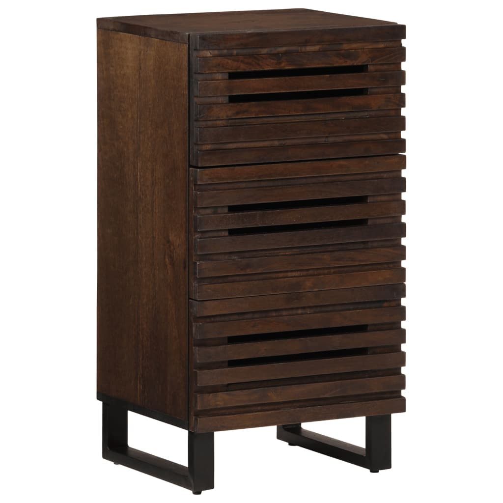 vidaXL Fächerschrank Sideboard Braun 40x34x75 cm günstig online kaufen