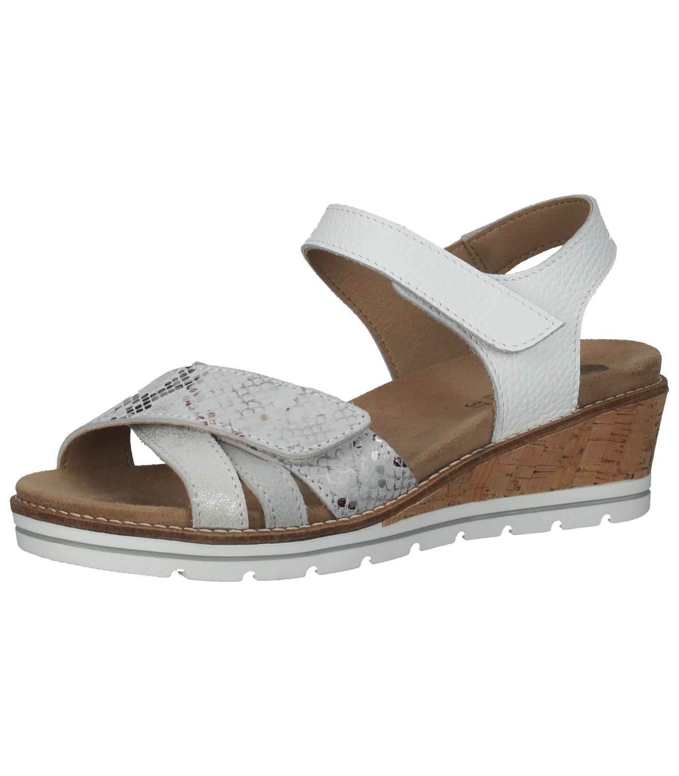 Bama Sandalen Leder Keilsandalette