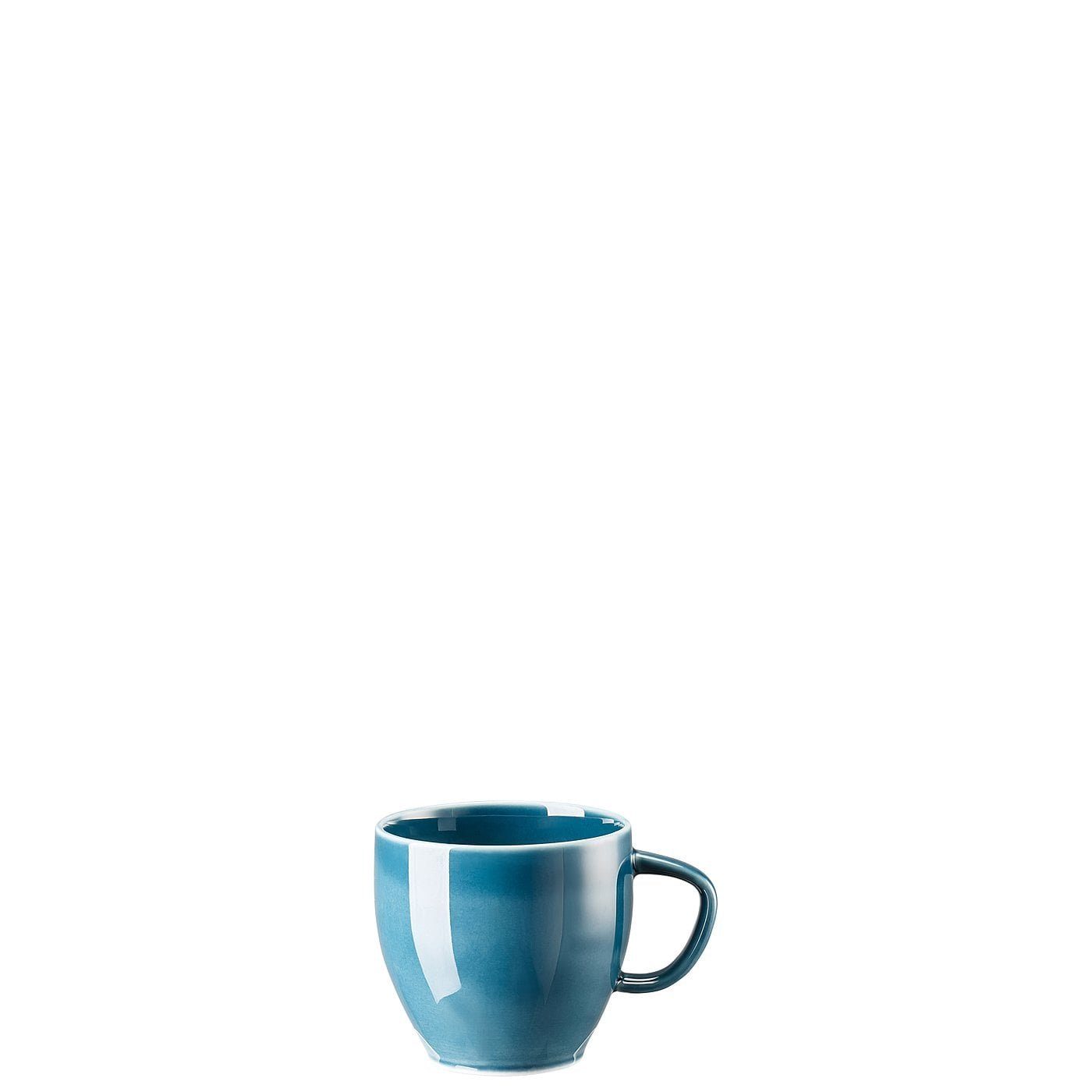 Rosenthal Tasse Junto Ocean Blue Kaffee-Obertasse, Porzellan