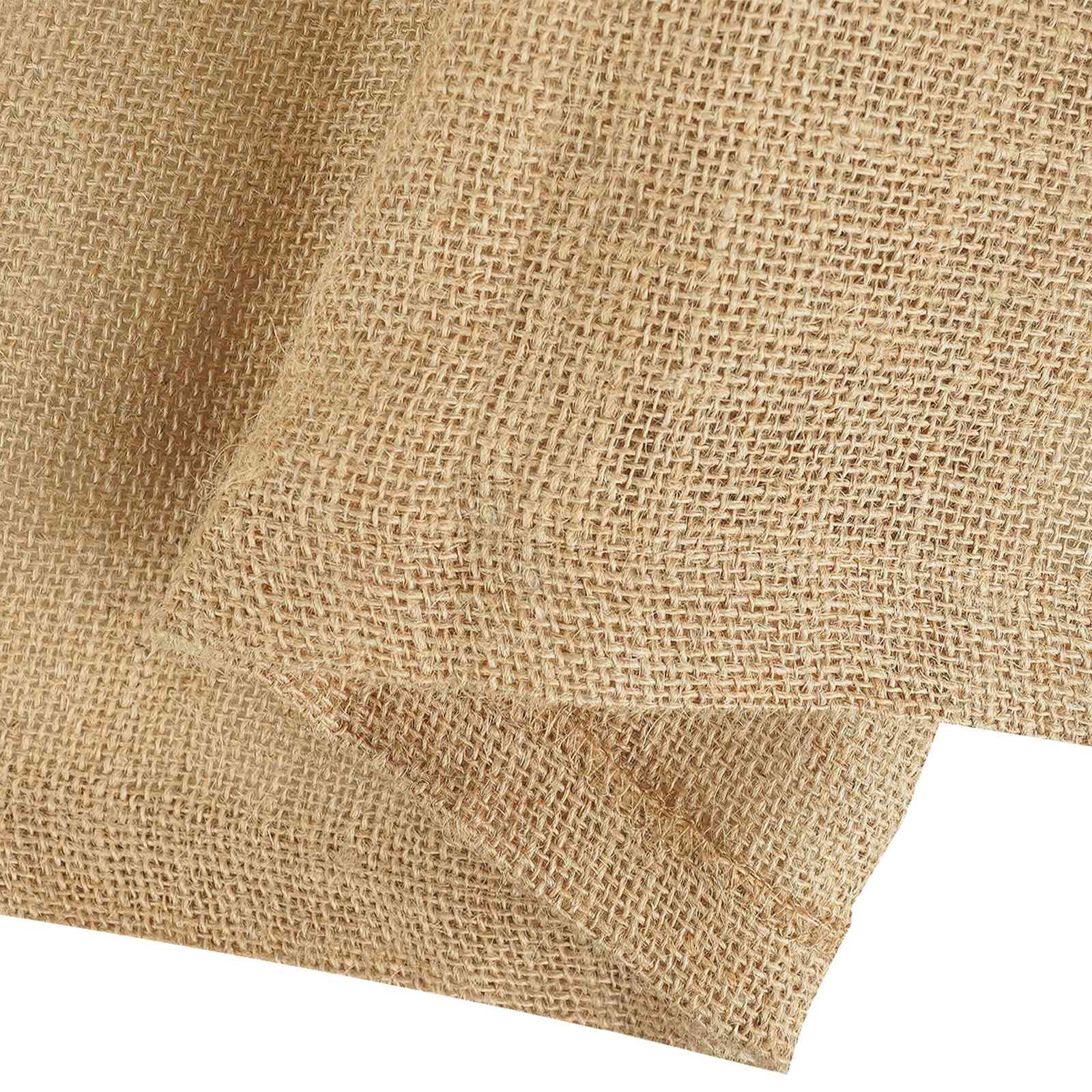 vidaXL Stehtischhusse Jute-Tischdecke Natur 140 x 240 cm 100% Tossa-Jute