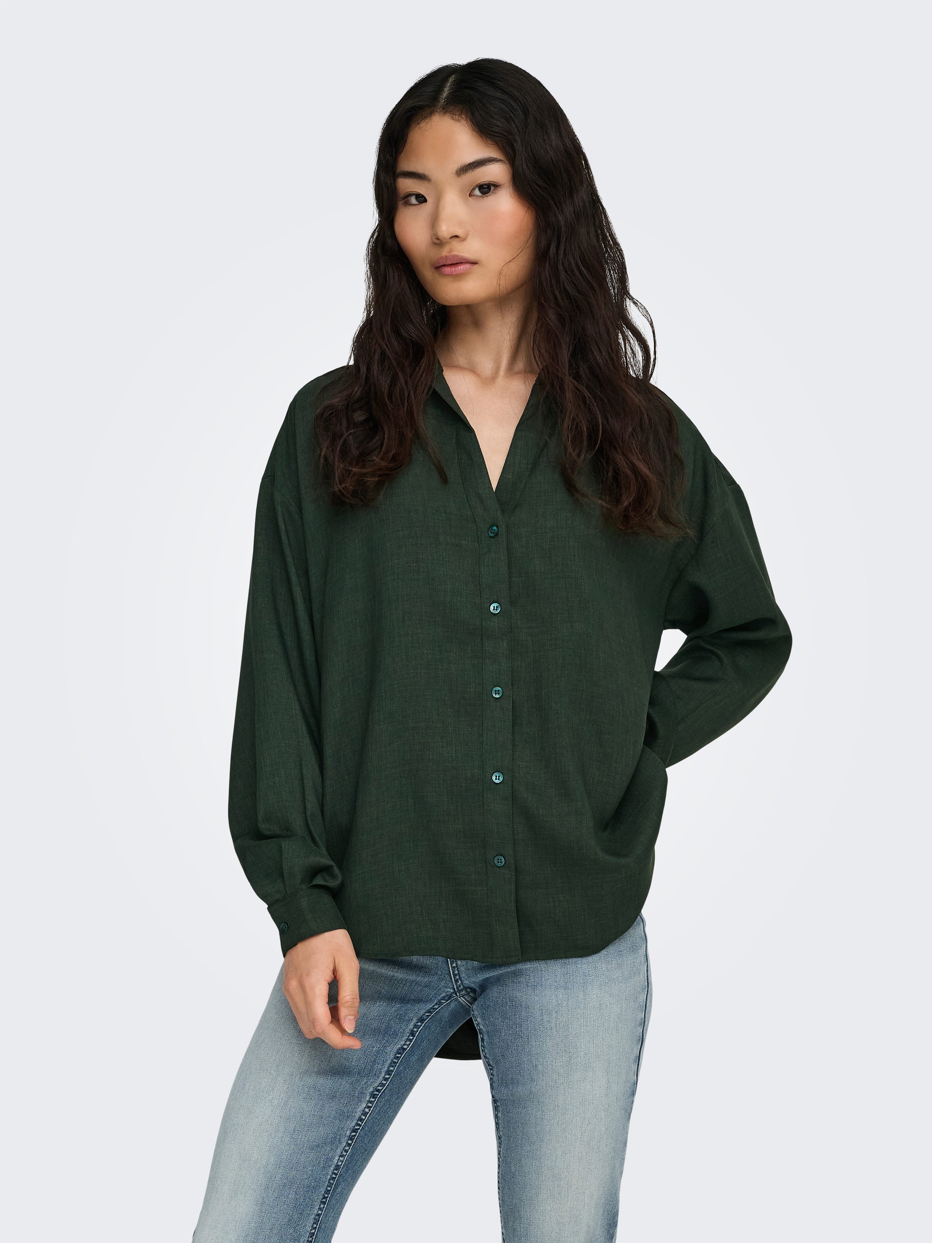 ONLY Hemdbluse ONLHARRIET LIFE L/S SHIRT WVN günstig online kaufen