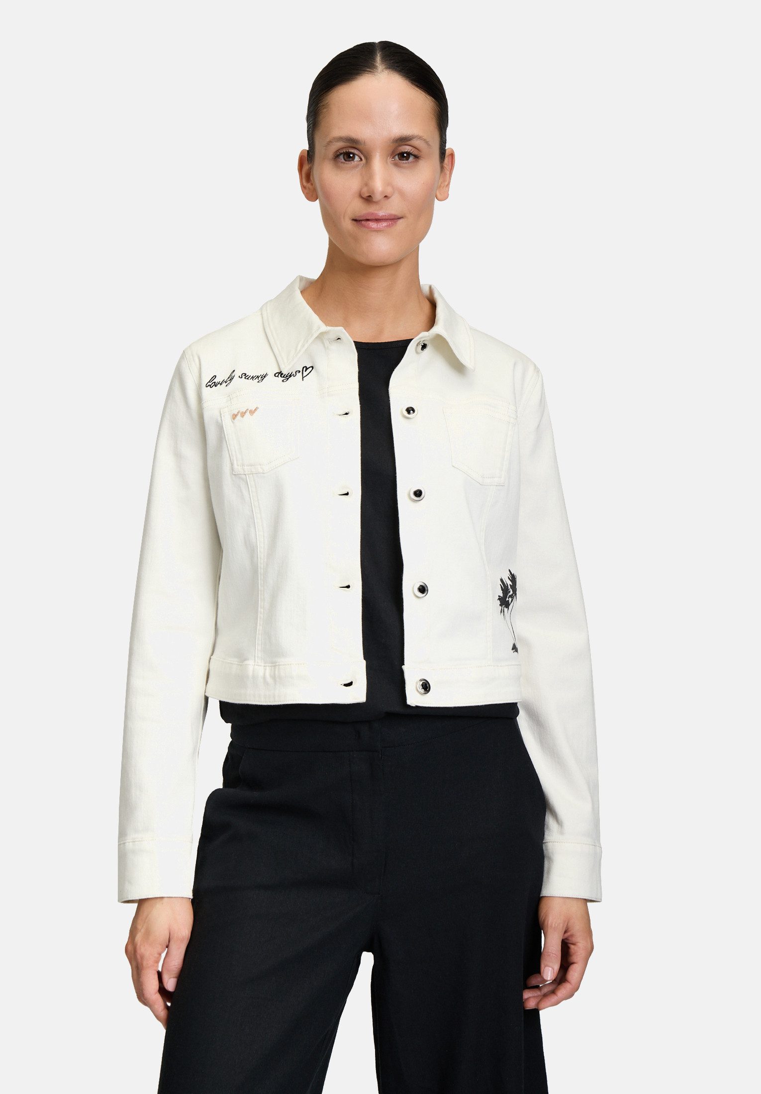 Betty Barclay Jackenblazer Damen langarm Stickerei