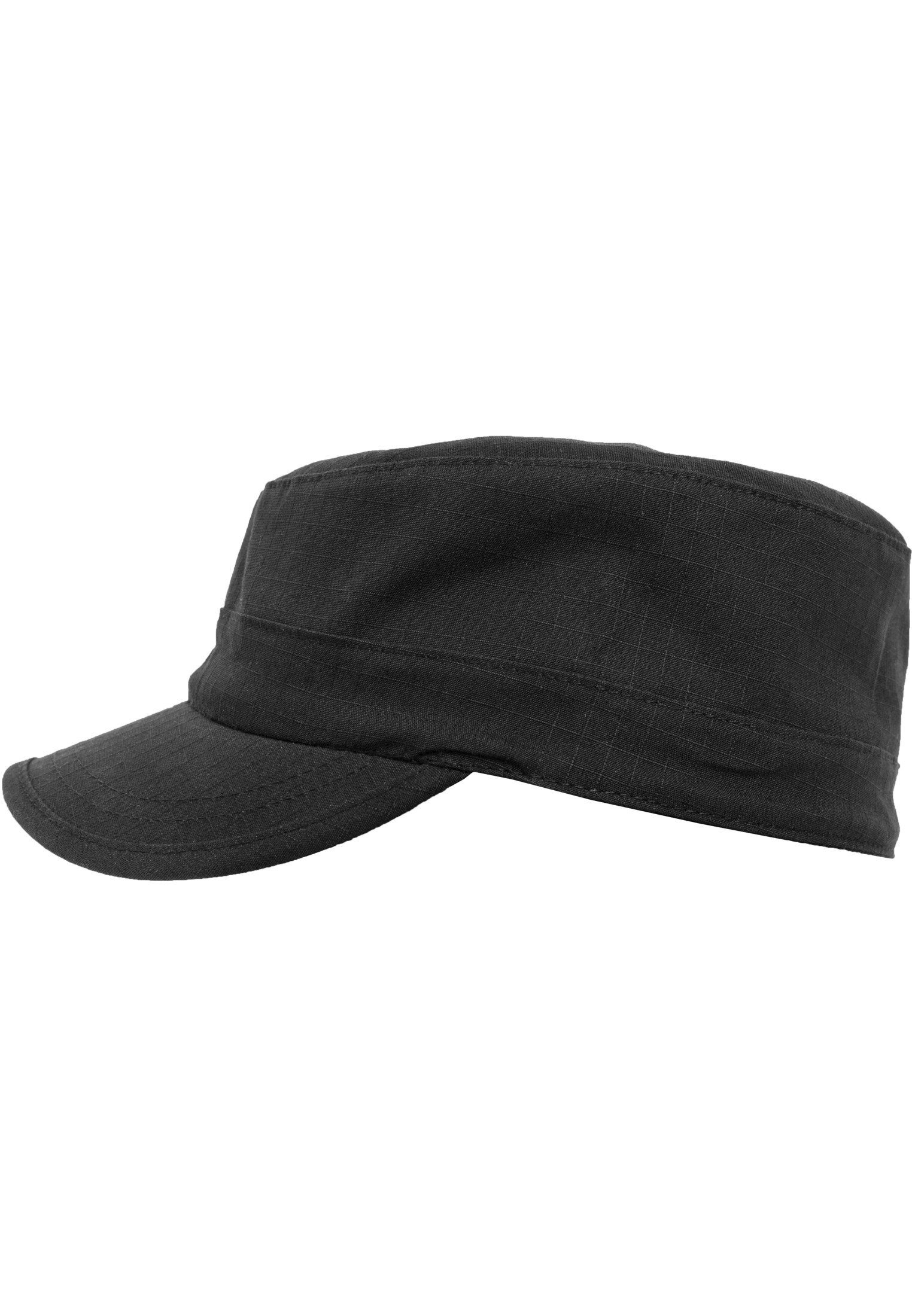 Flex Cap black Snapback Ripstop Flexfit 7077RS Gun Ripstop Top