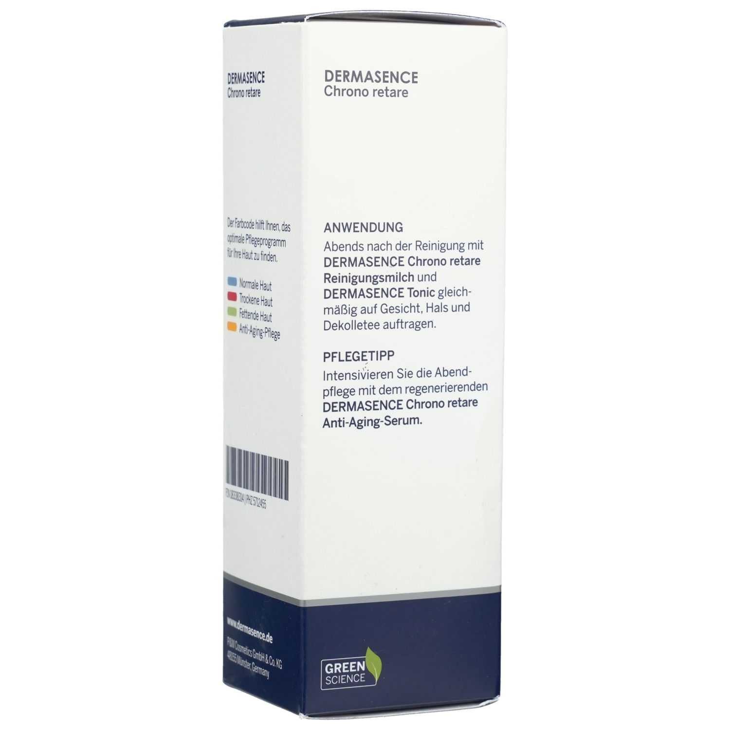 Medicos Kosmetik Nachtcreme DERMASENCE Chrono retare Anti-Aging-Nachtpflege