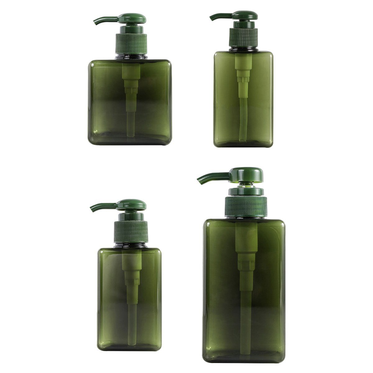 Jormftte Seifenspender Seifenspender Kunststoff, Pumpspender Plastik,für Shampoo,Dusche Grün