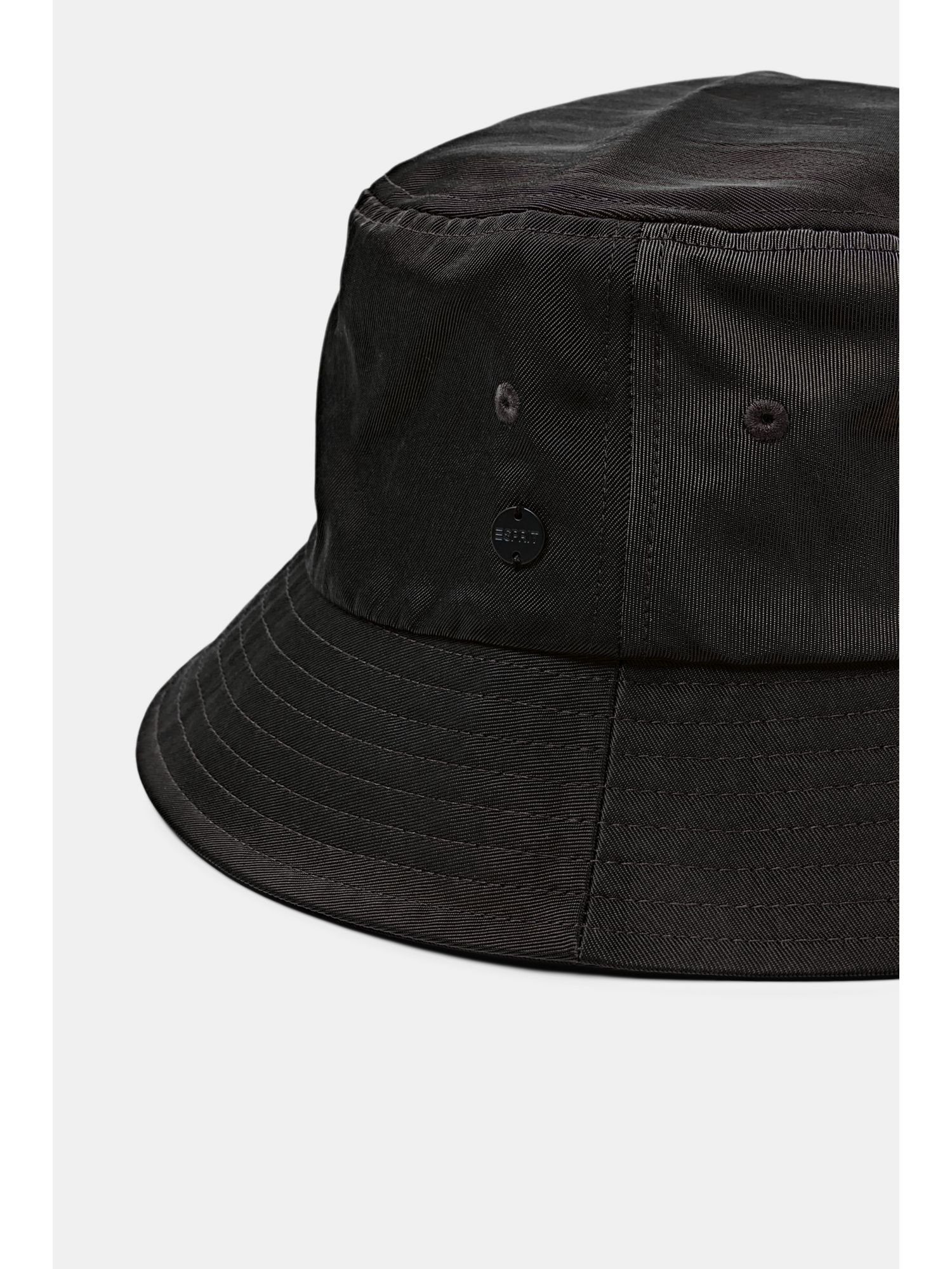 Esprit Fischerhut Bucket Hat aus BLACK Twill