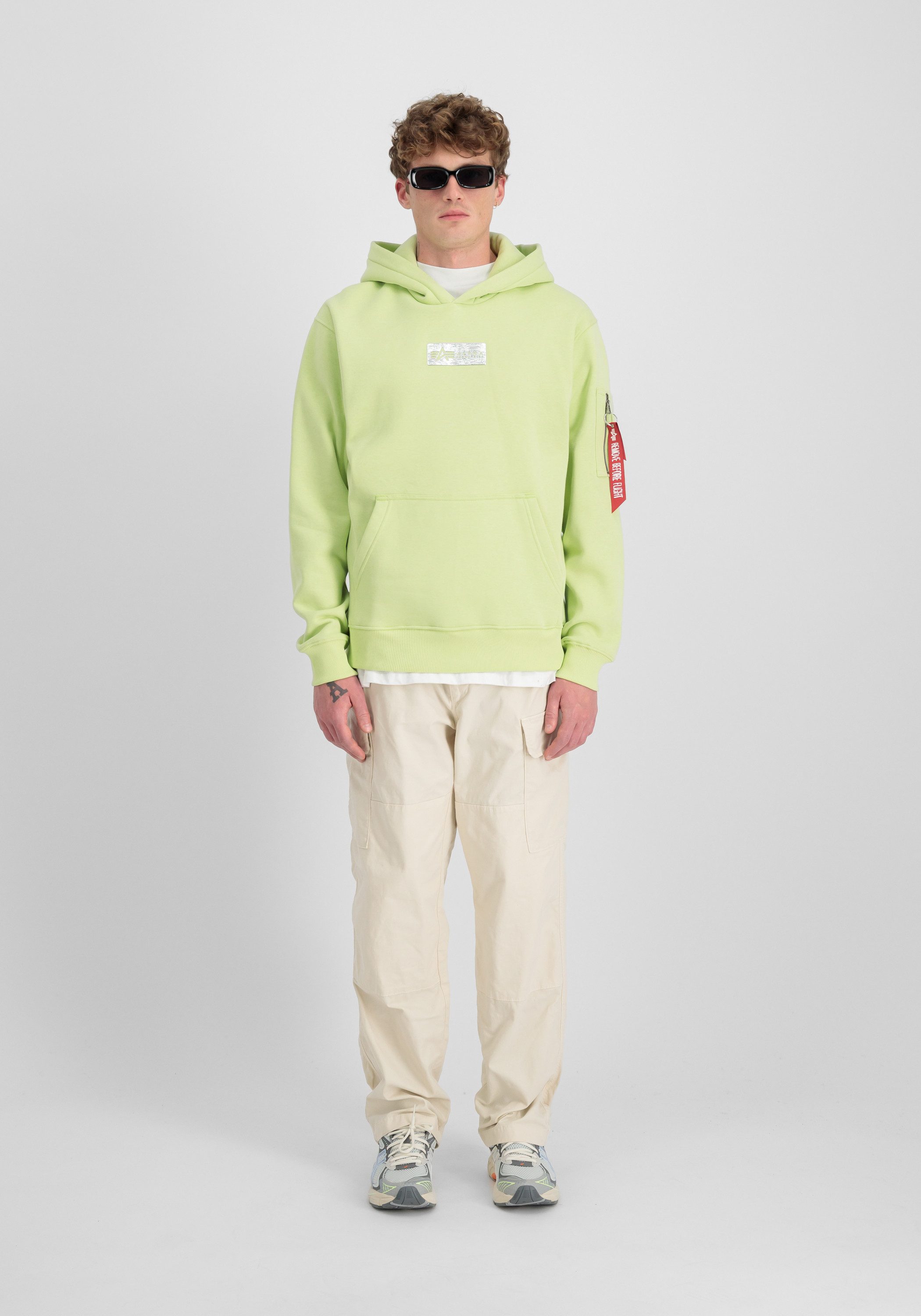 Alpha Industries Hoodie Metal Plate Hoodie