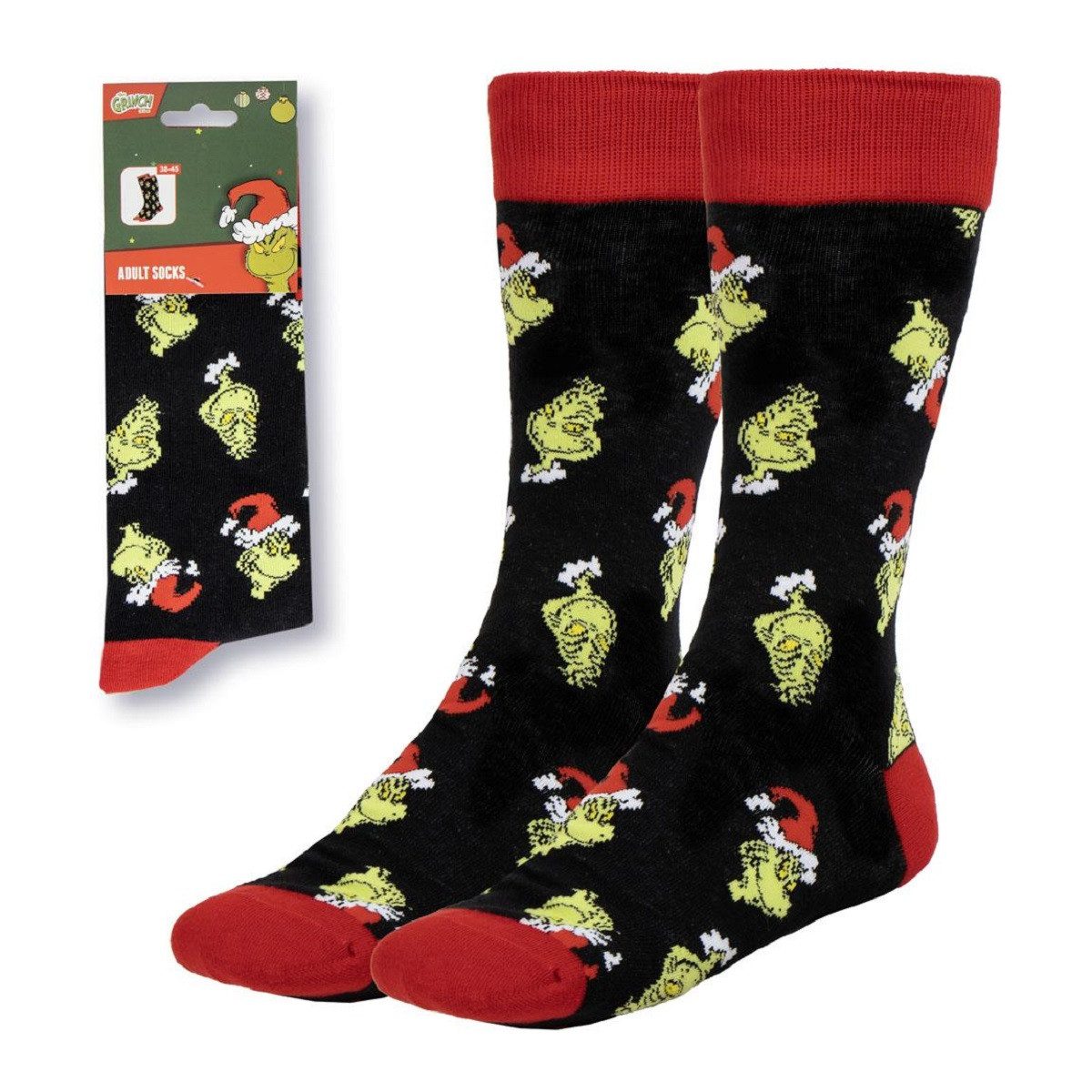 Cerda Socken Grinch Socken Erwachsene 38-45 günstig online kaufen