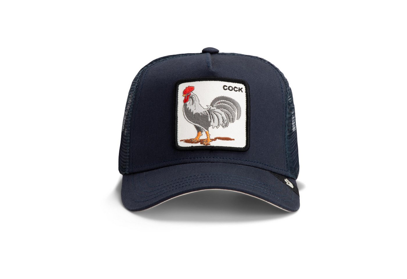 GOORIN Bros. Trucker Cap Goorin Bros. Rooster Trucker Cap (Basecap, Basecap, Meshcap, Trucker Kappe) Bedruckte Innenseite