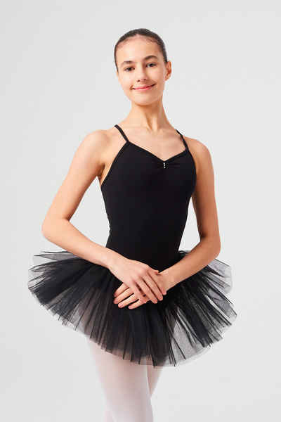 tanzmuster Tüllkleid Ballett Tutu Kim mit Glitzersteinen Ballettkleid für Mädchen