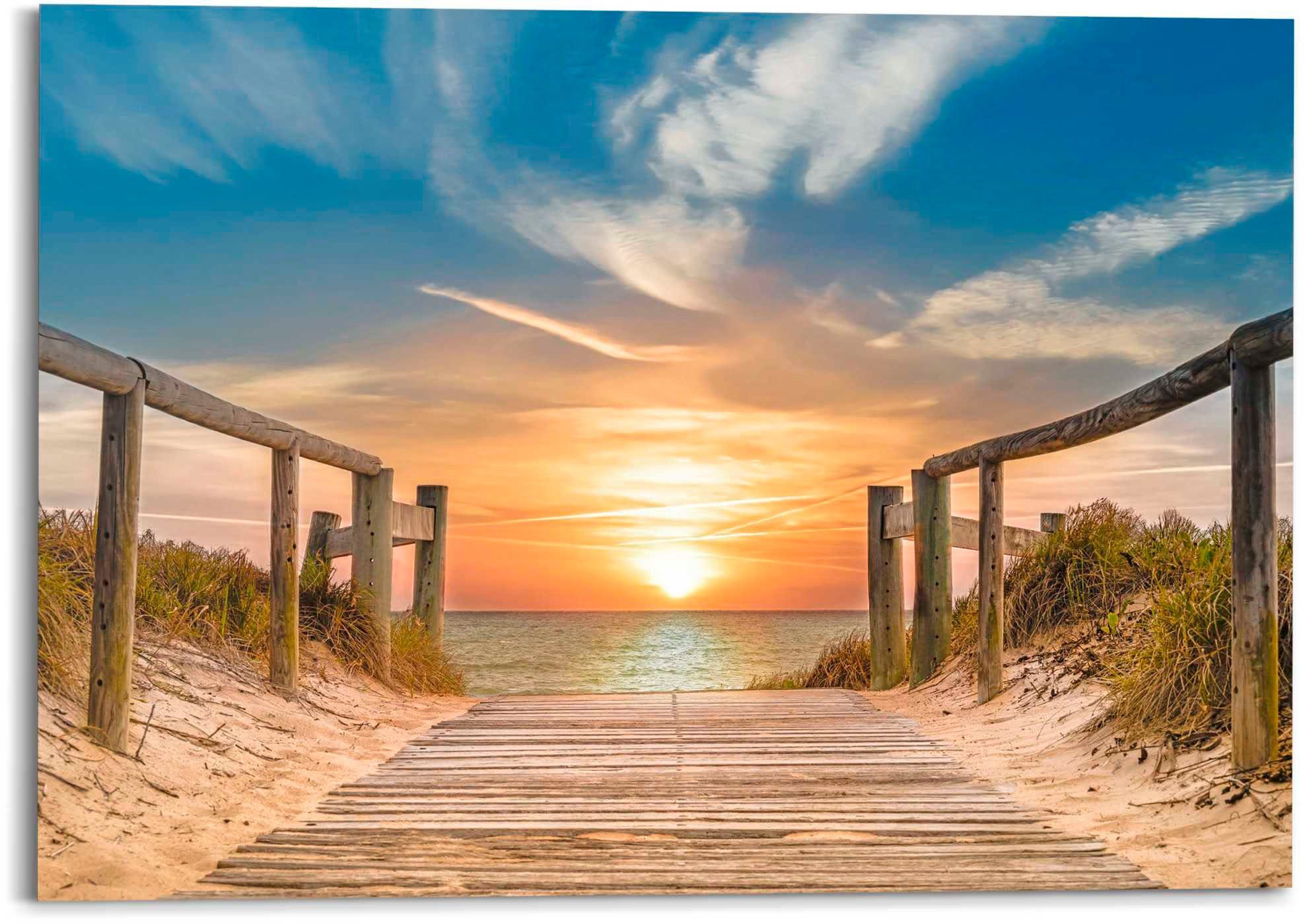 Reinders! Deco-Panel Sonnenuntergang am Strand