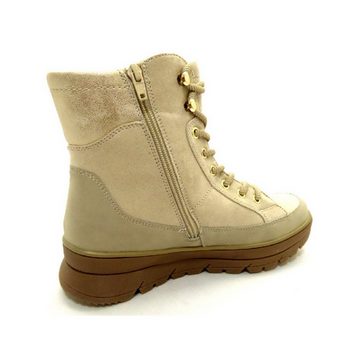 Jana beige Schnürstiefelette (1-tlg)