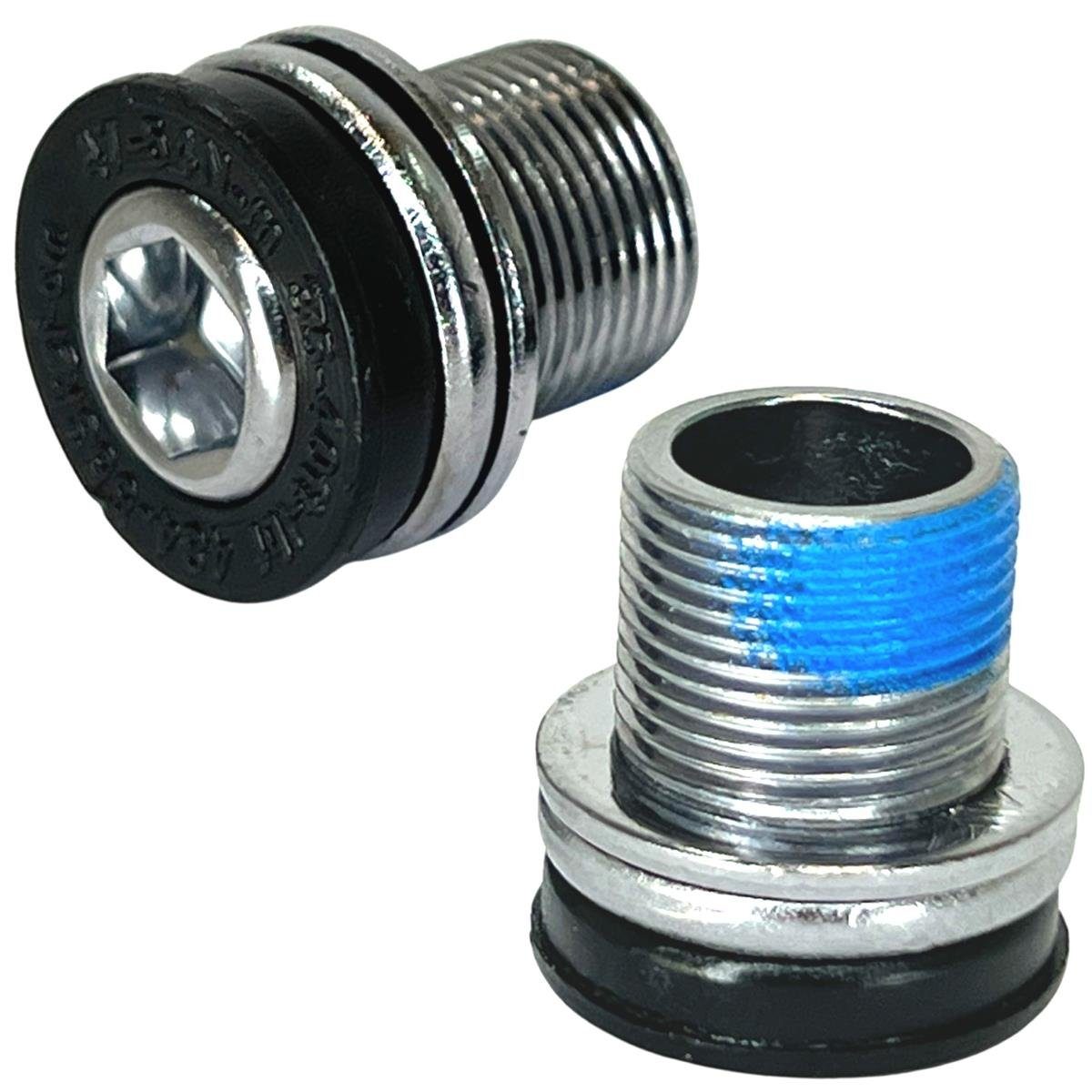 MSC Fahrradkurbel Fahrrad Ebike Kurbelschrauben M15x14 passend für Brose Bosch Motor