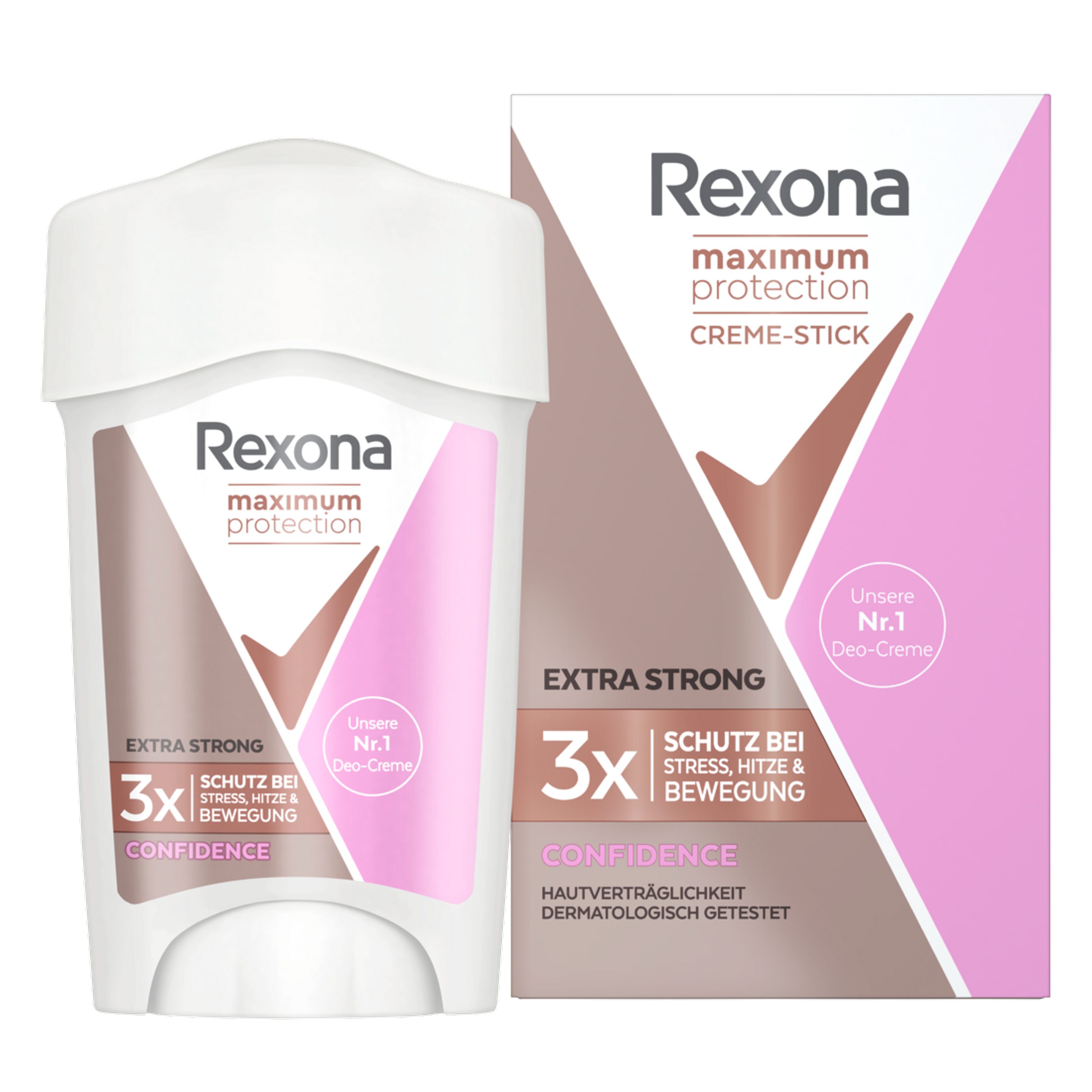 Rexona Deo-Set Maximum Protection Transpirant 6x45ml Deo Creme Confidence Anti