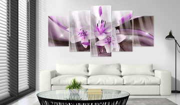 Artgeist Acrylglasbild Violet Desert Lily [Glass]