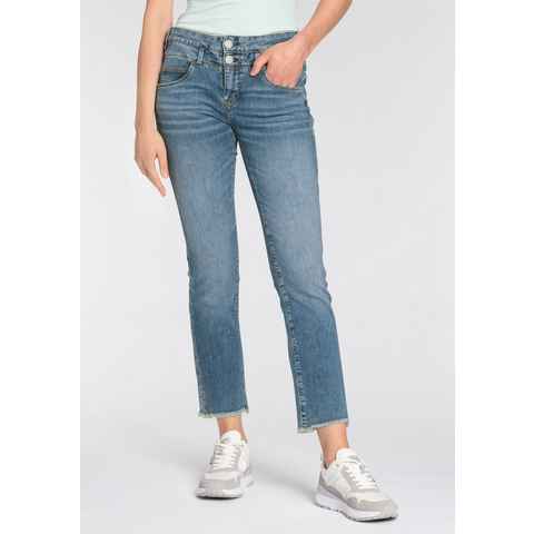 Herrlicher Bootcut-Jeans Baby Cropped Light Denim