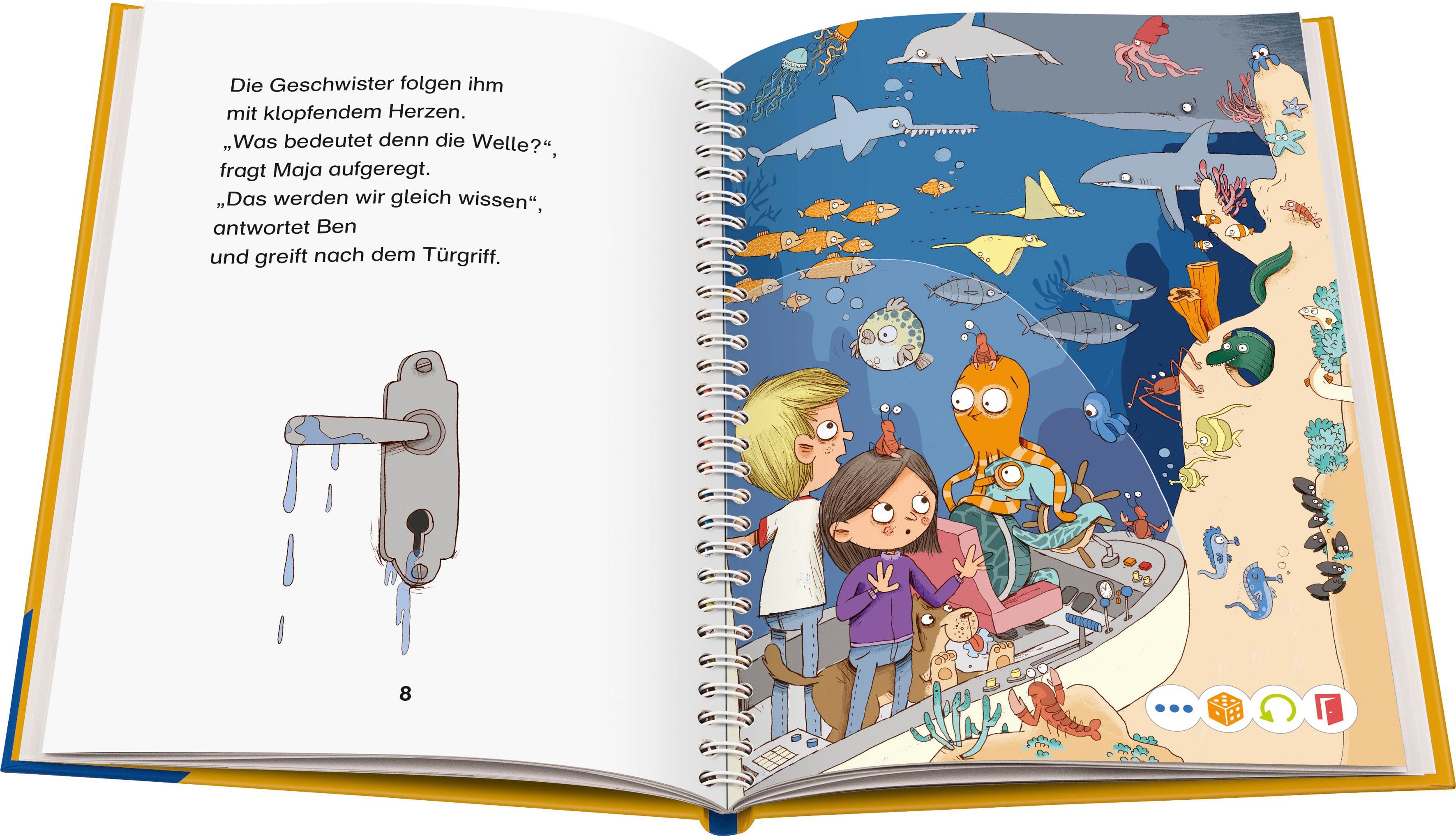 Ravensburger Kinderbuch tiptoi® Lese-Lausch-Abenteuer Tiefsee, Made in Europe