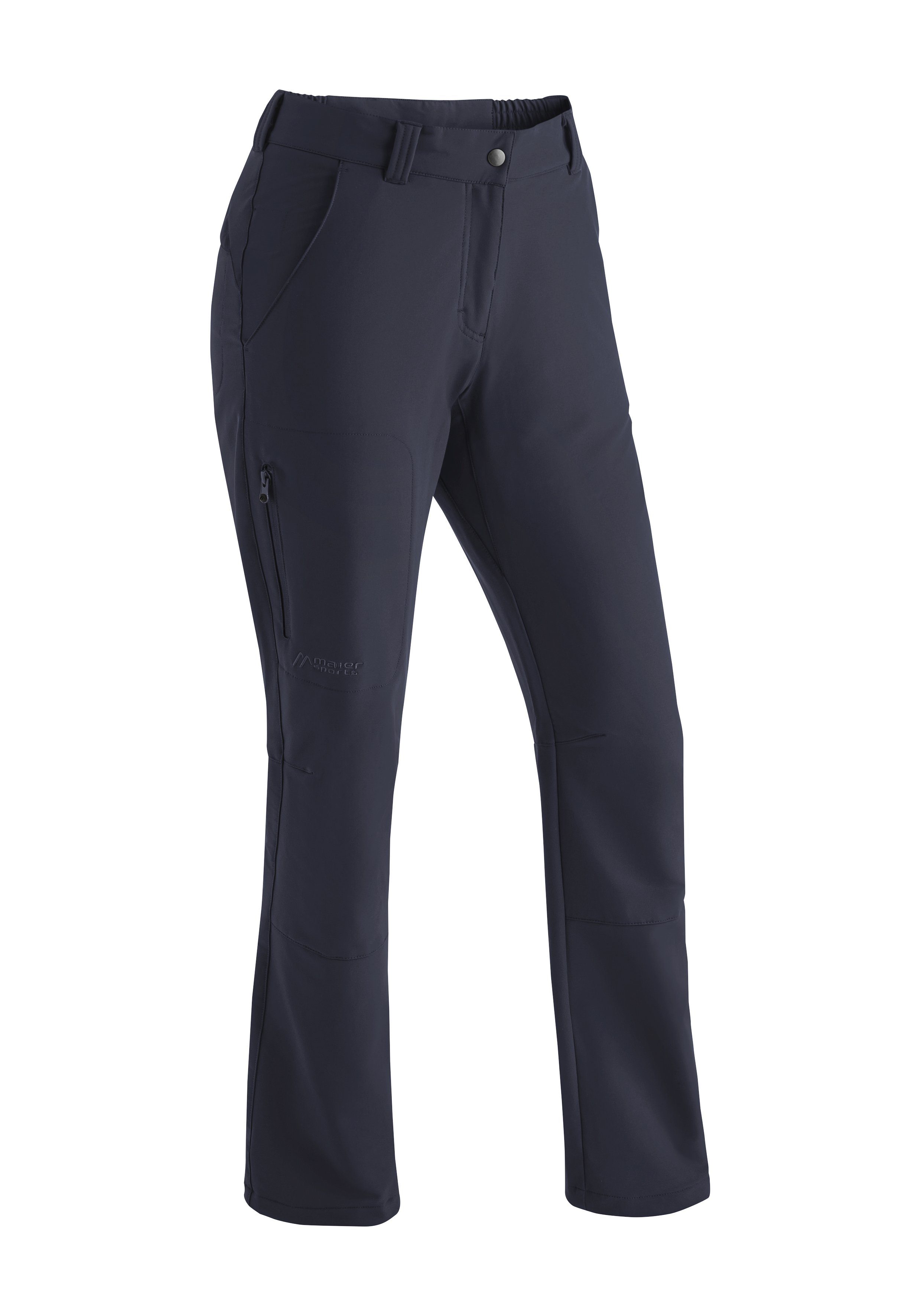 Maier Sports Funktionshose Helga Warme Outdoorhose, robust, sehr elastisch dunkelblau