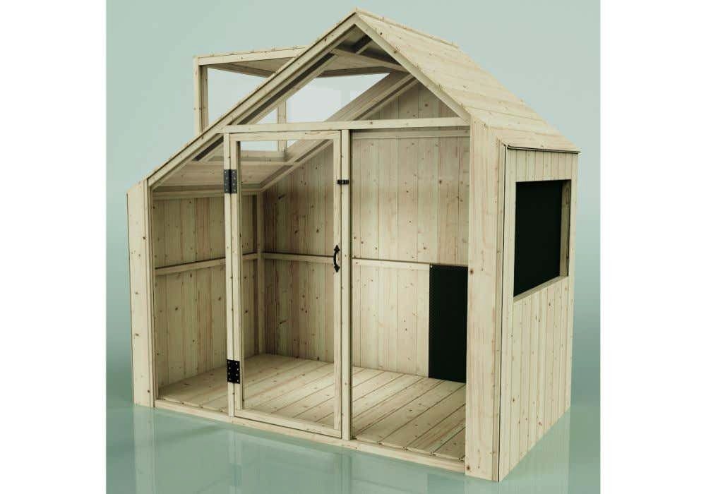 OutdoorToys Spielhaus Sternschnuppe, aus Holz Inkl. Fußboden
