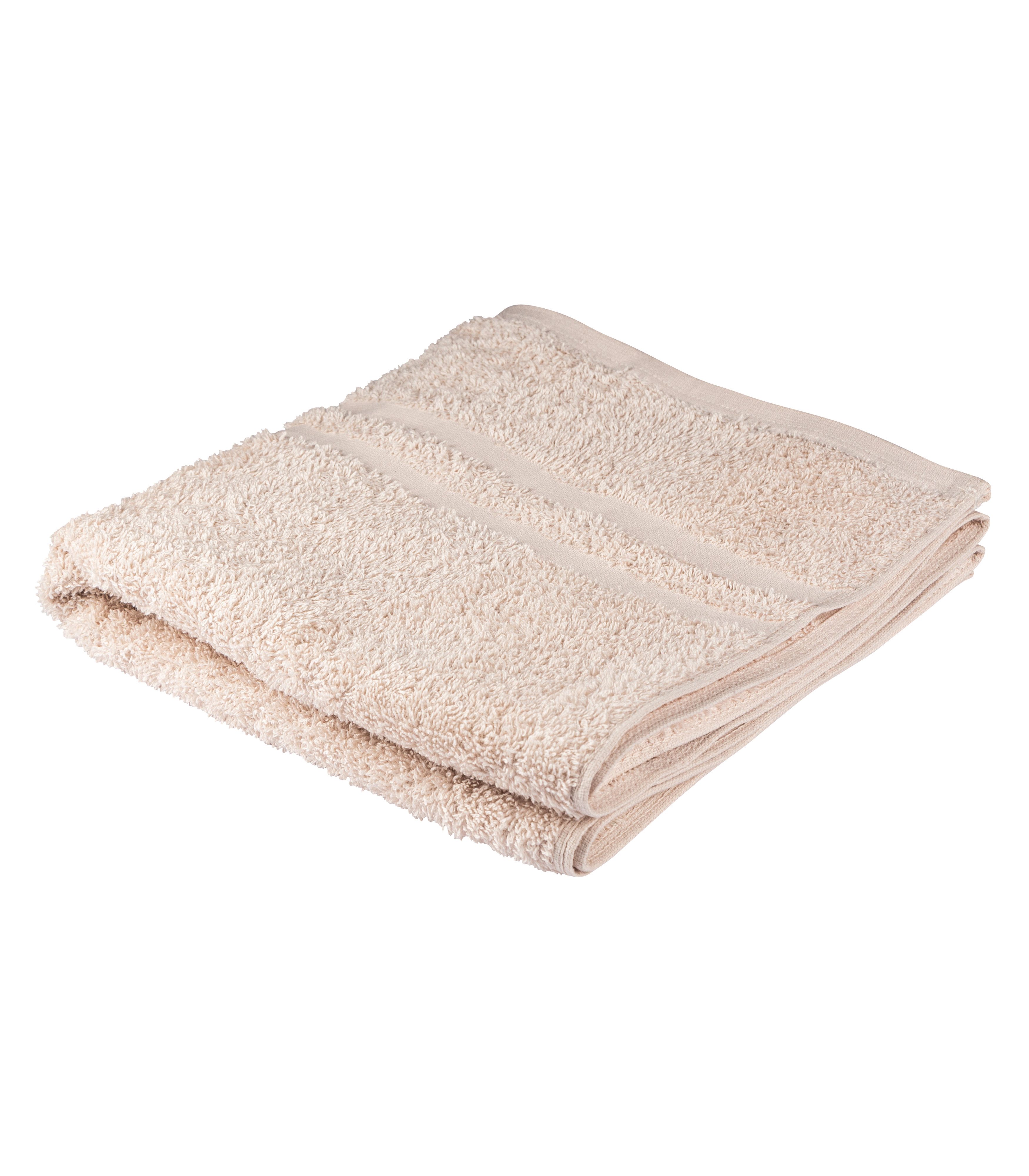 Clinotest Полотенца Walk, fusselfrei - 50x100 100% Baumwolle, 95°C kochfest, 100% Baumwolle (2-St), sanftes Hand Towel mit saugstarken & strapazierfähigen Fasern