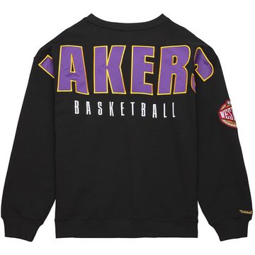 Mitchell & Ness Rundhalspullover Los Angeles Lakers