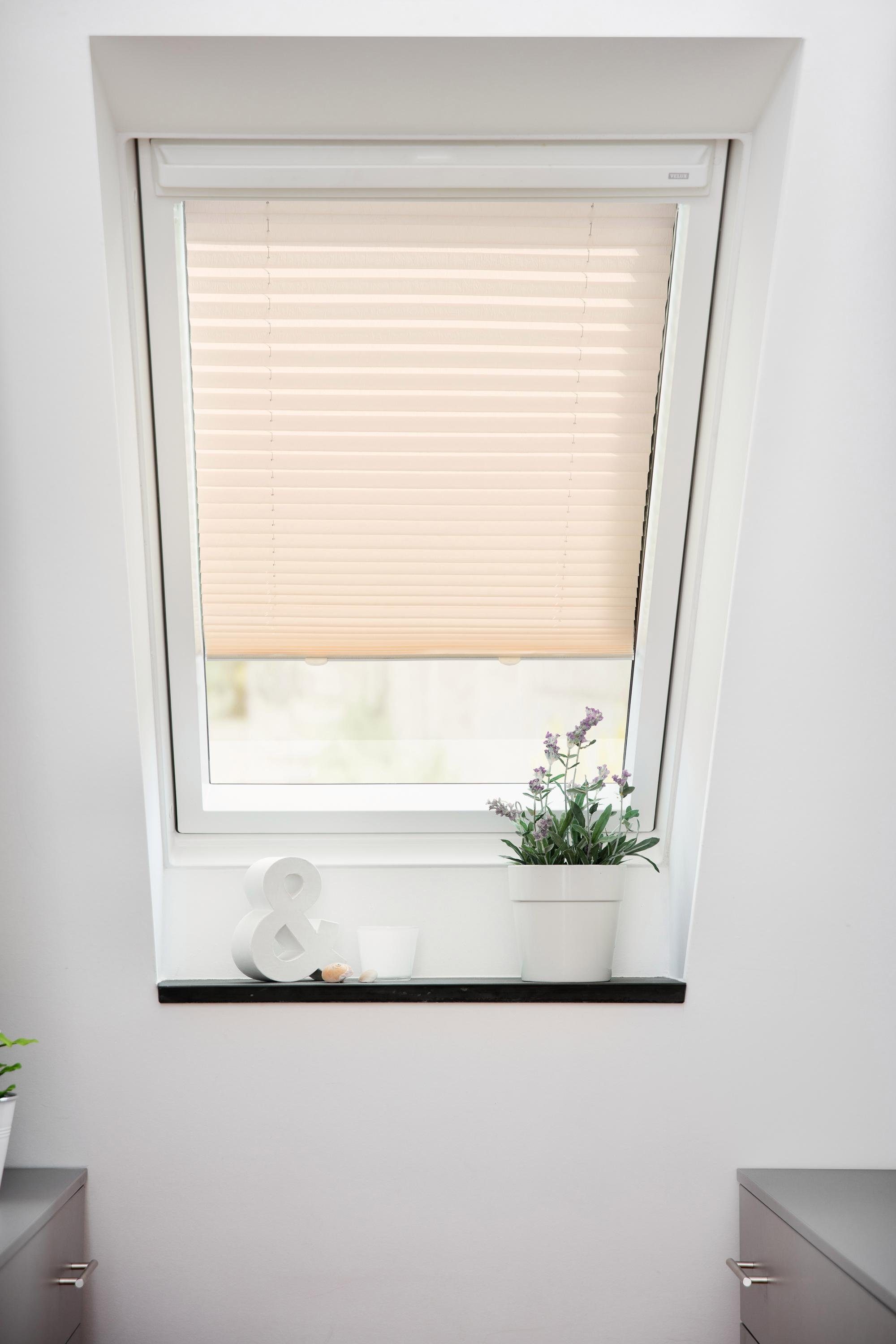 LICHTBLICK ORIGINAL Dachfensterplissee Haftfix, Lichtschutz, ohne günstig online kaufen