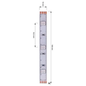 click-licht LED Stripe Flexibler LED-Stripe mit RGB-Farben, 5000 mm, IP33, 12 V, 1-flammig, LED Streifen